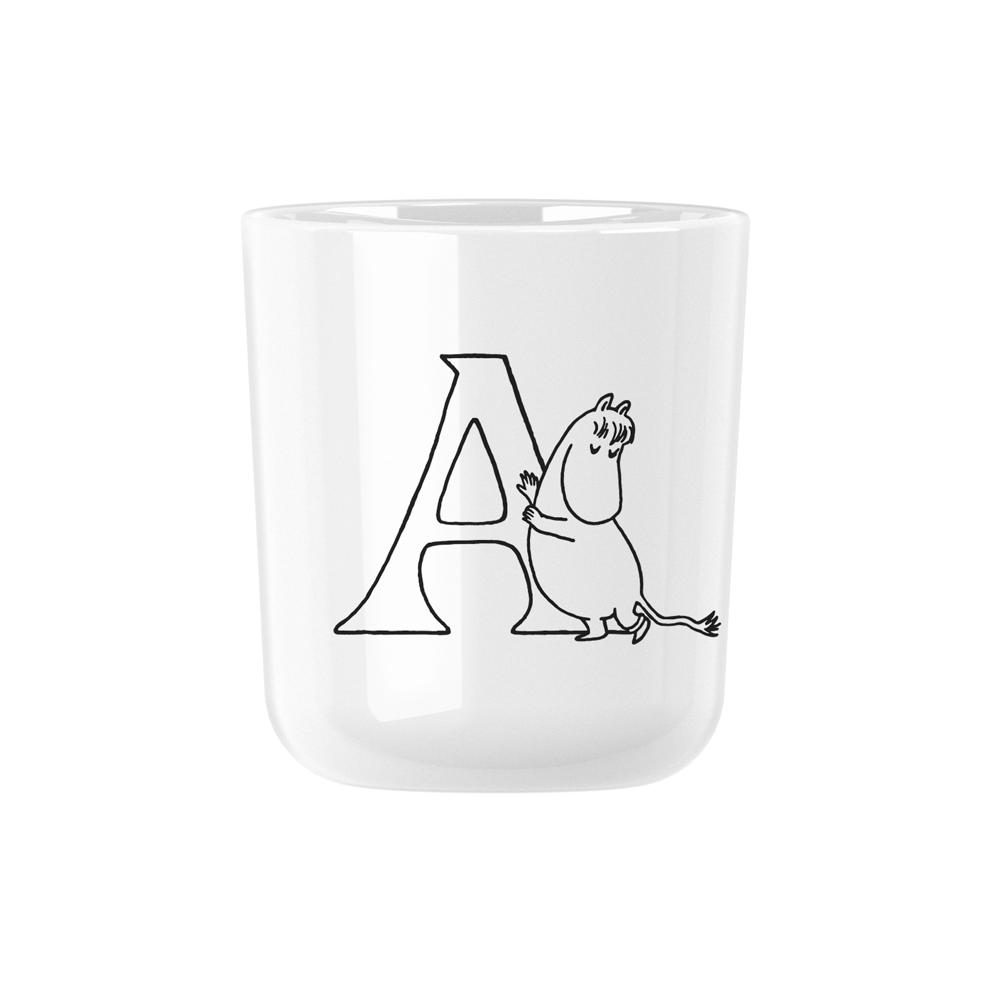 RIG-TIG - Moomin ABC kop A, moomin white - A