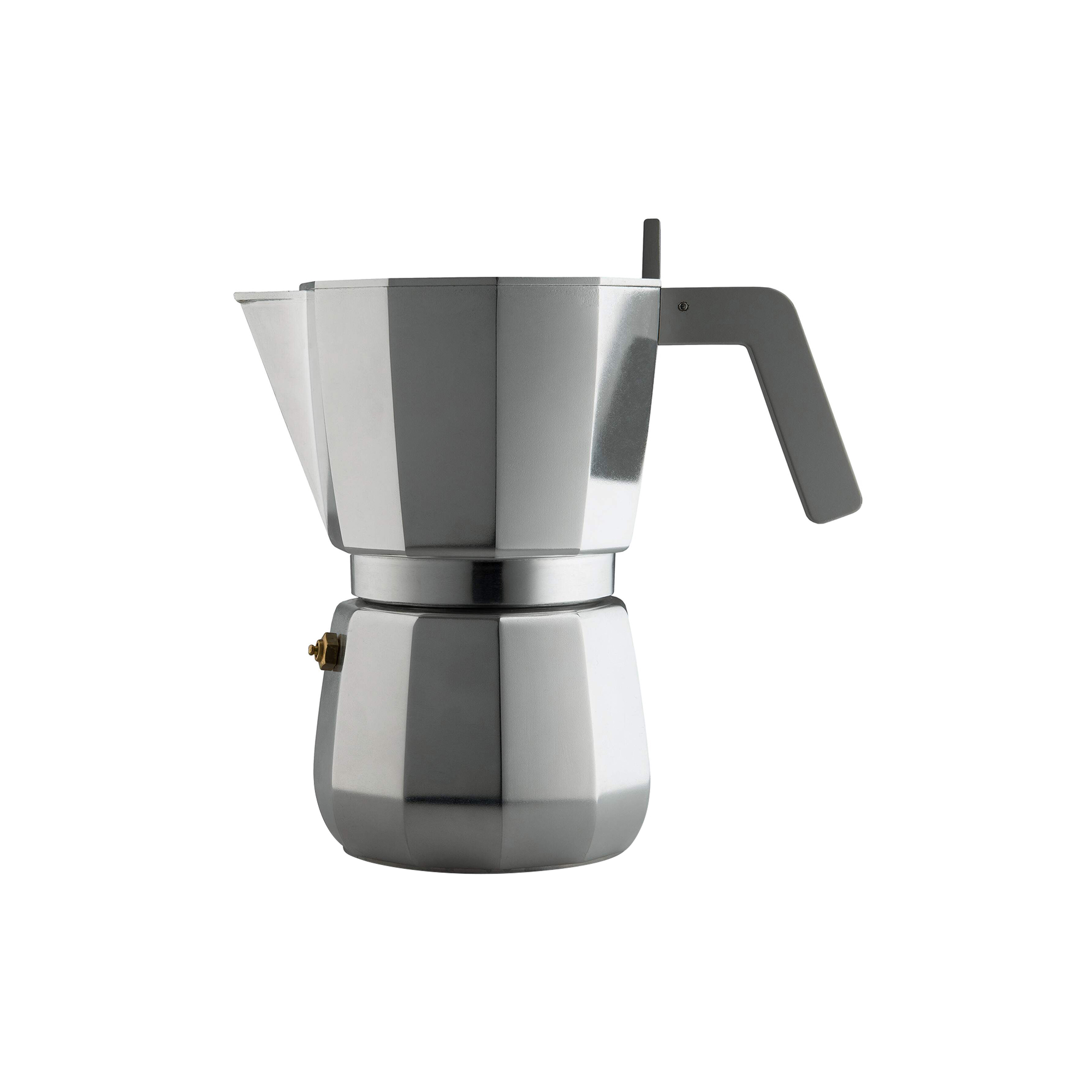 Alessi - Moka espressokande, 6 kopper - H: 18 x L: 18 x B: 10,5 cm.