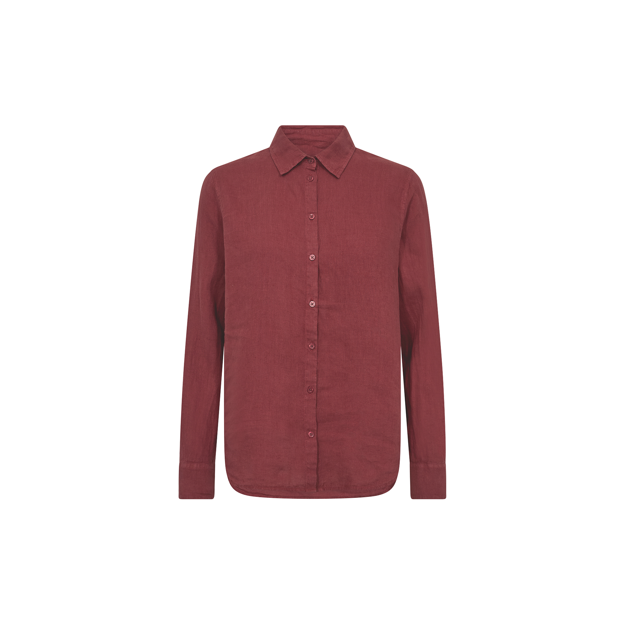 MOS MOSH - MMMartina Linen Shirt, cowhide - Str. S