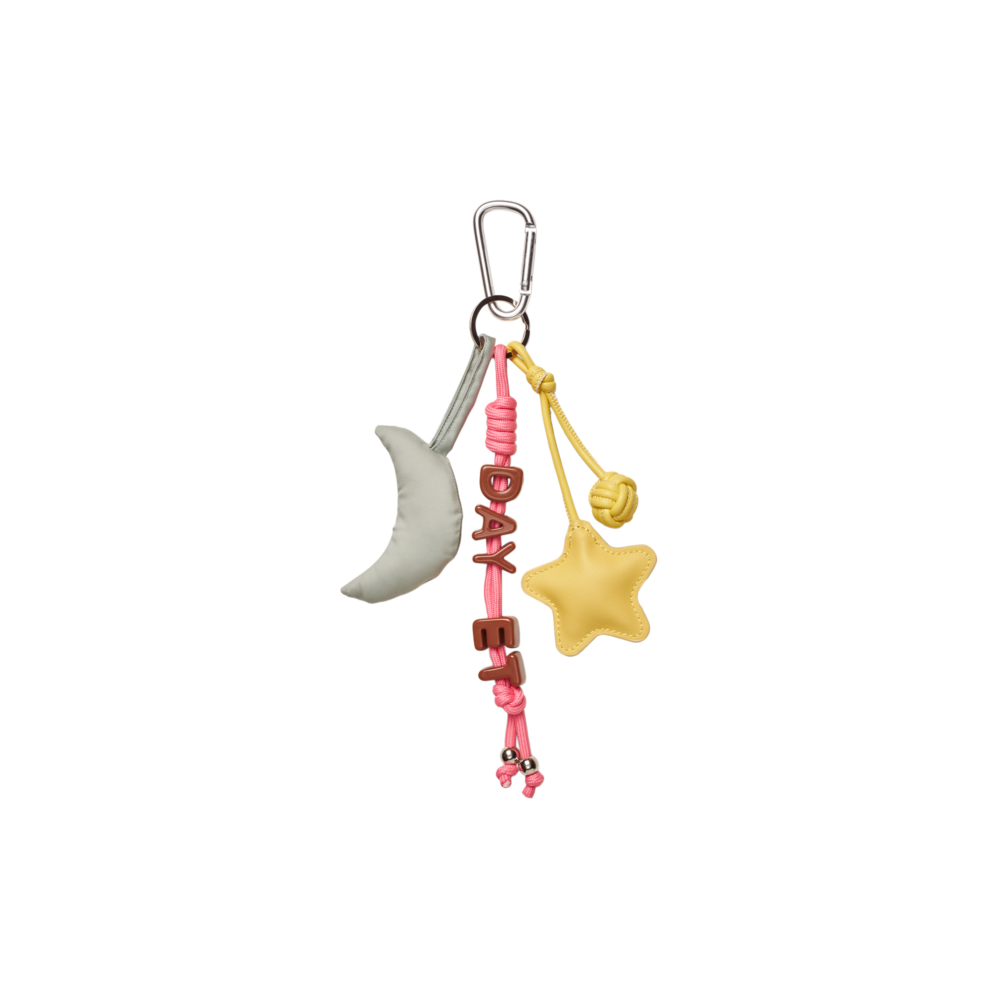 DAY ET - Day Moon and Star Charm, coffee bean