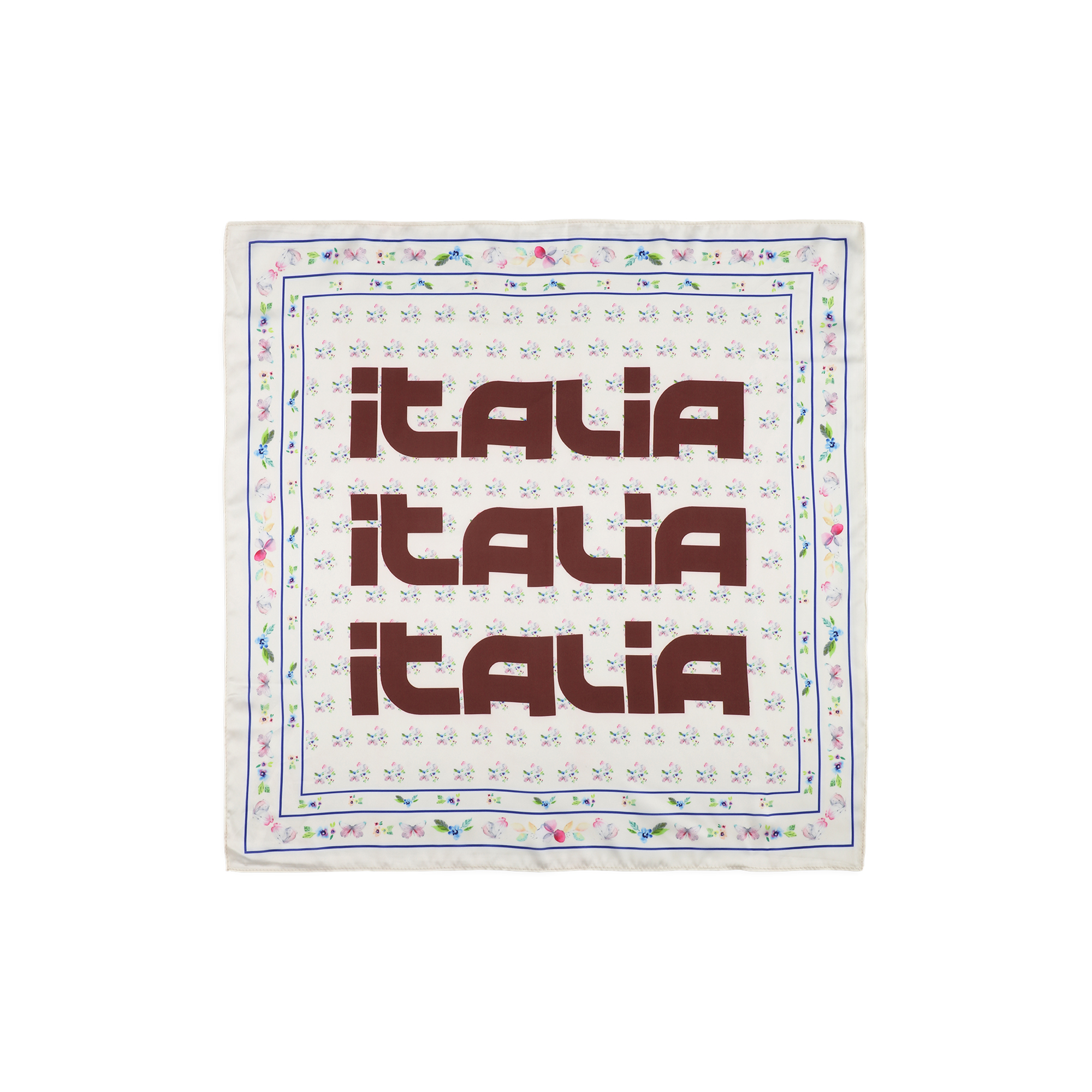 SUI AVA - Italia Flora Scarf, brown