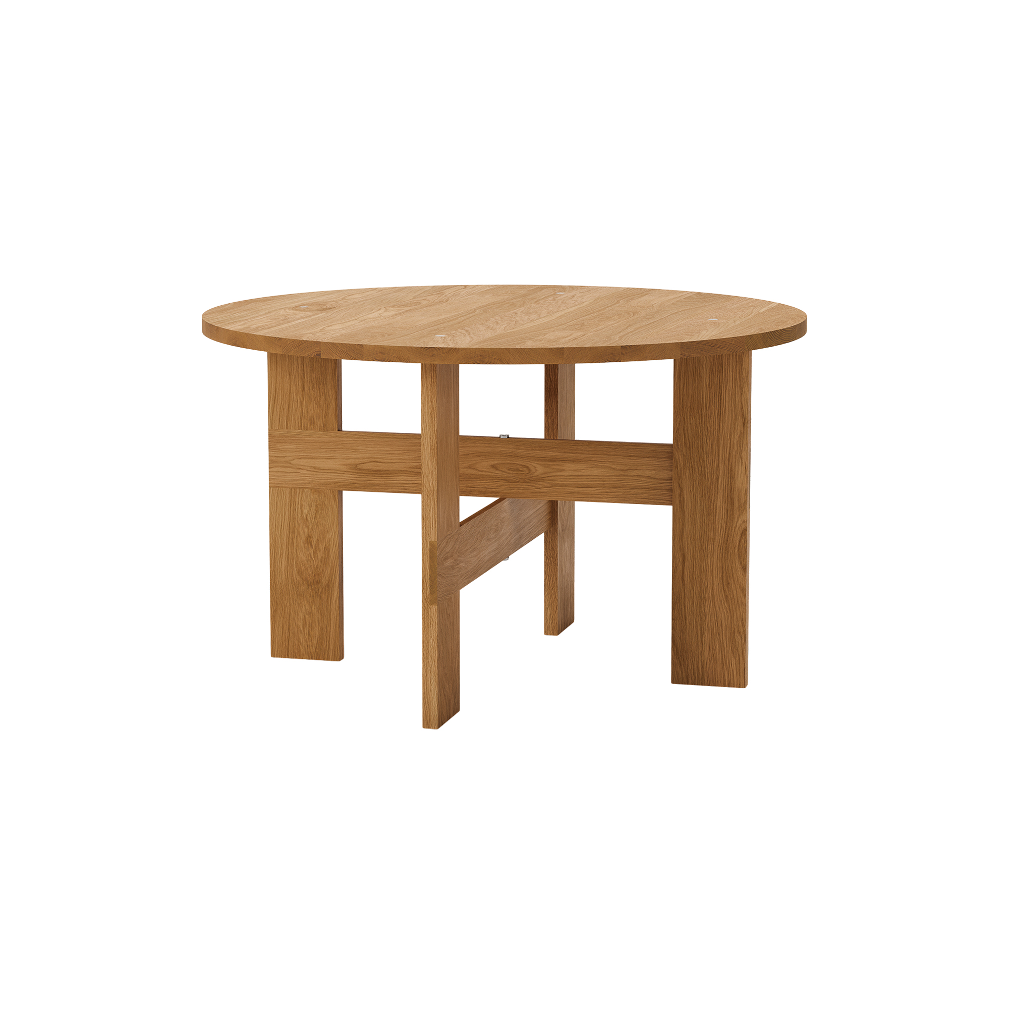 Thorup Copenhagen - Mio Table Ø120, oiled oak - Ø120 cm