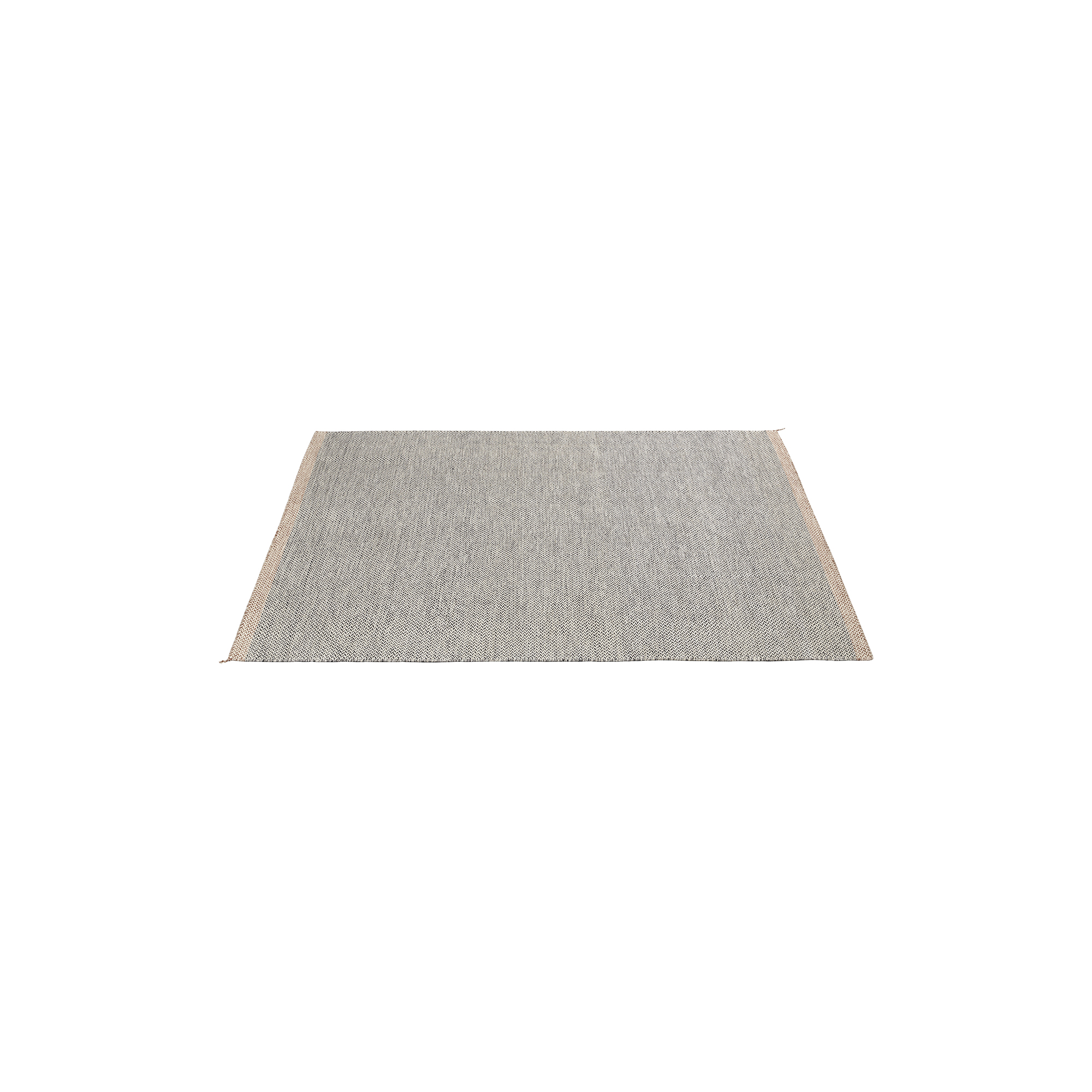 Muuto - Ply Rug, black/white - 200x300 cm