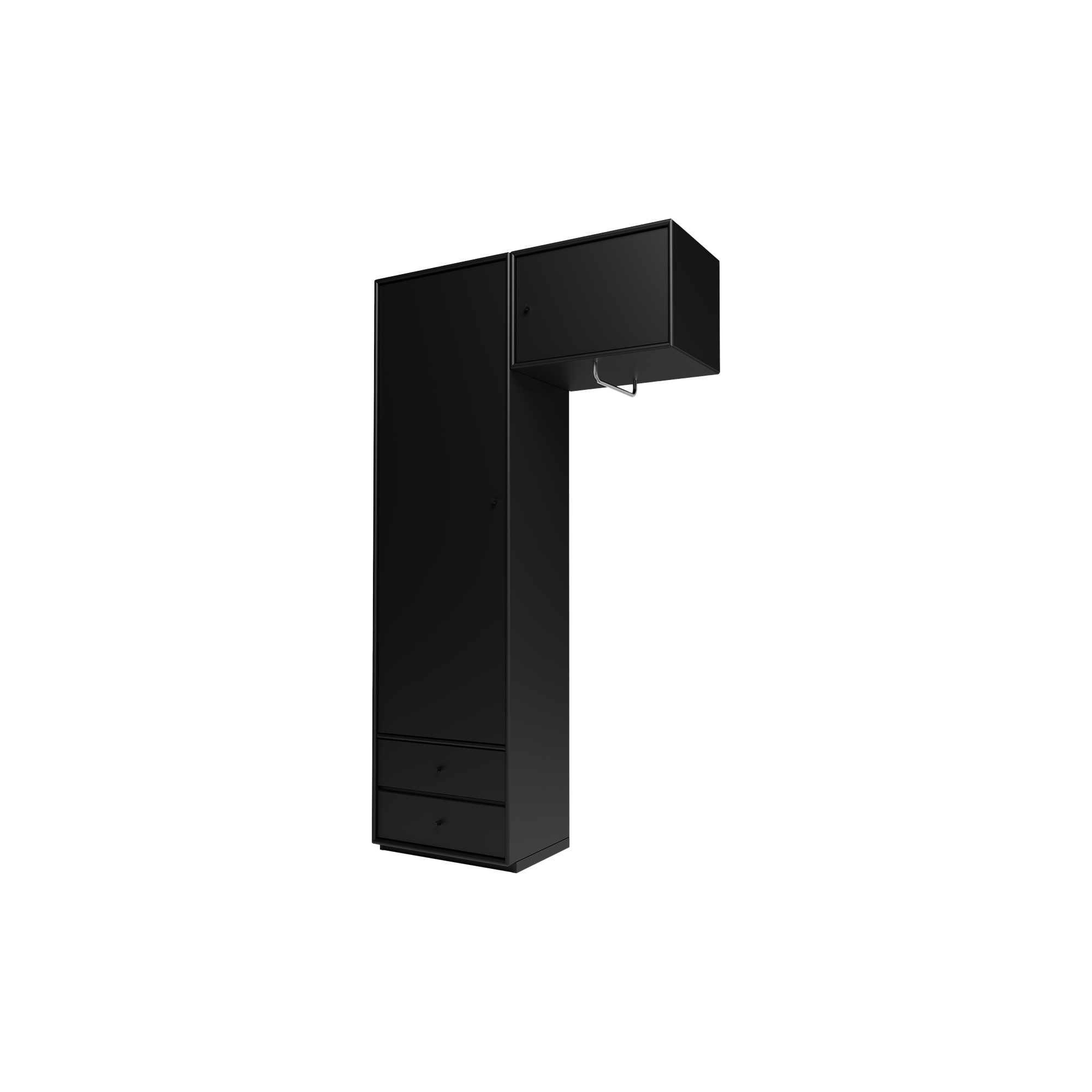 Montana Furniture - Montana Wardrobe ATTIRE II, 05 black