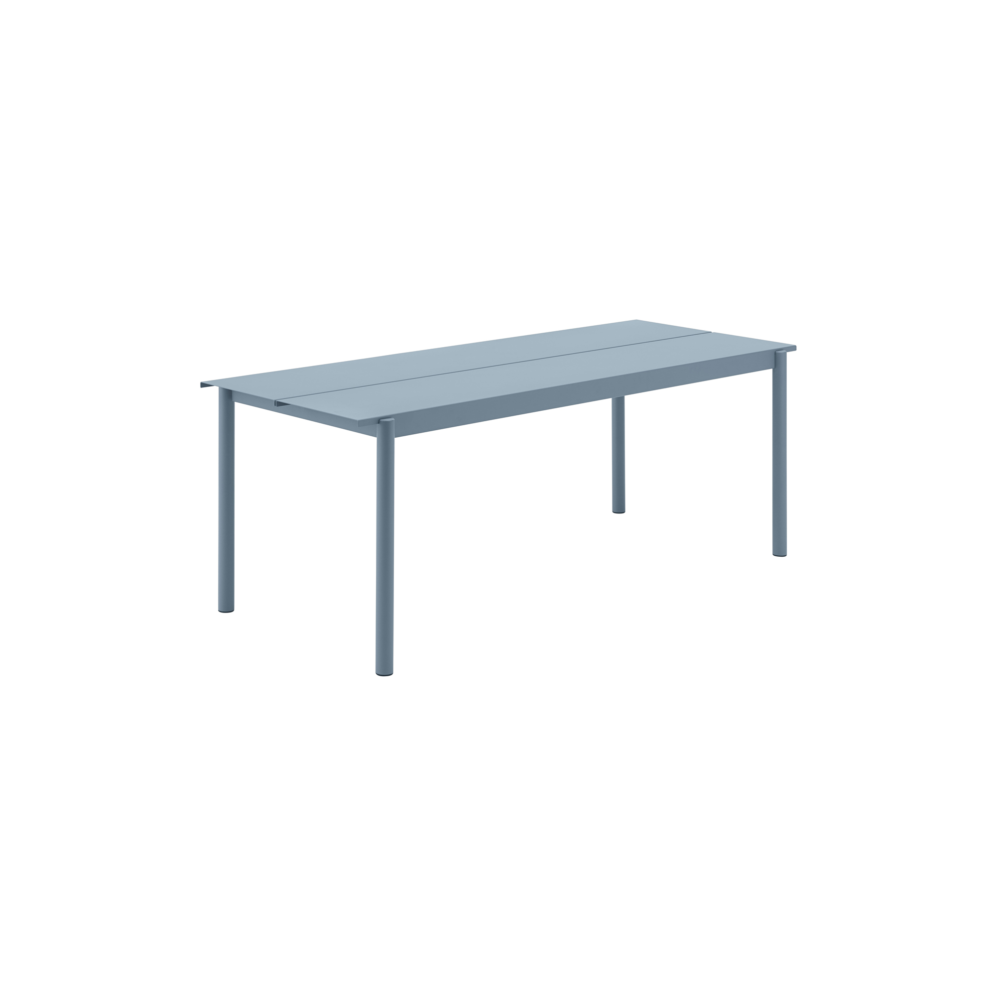 Muuto - Linear Steel Table, pale blue - 200x75