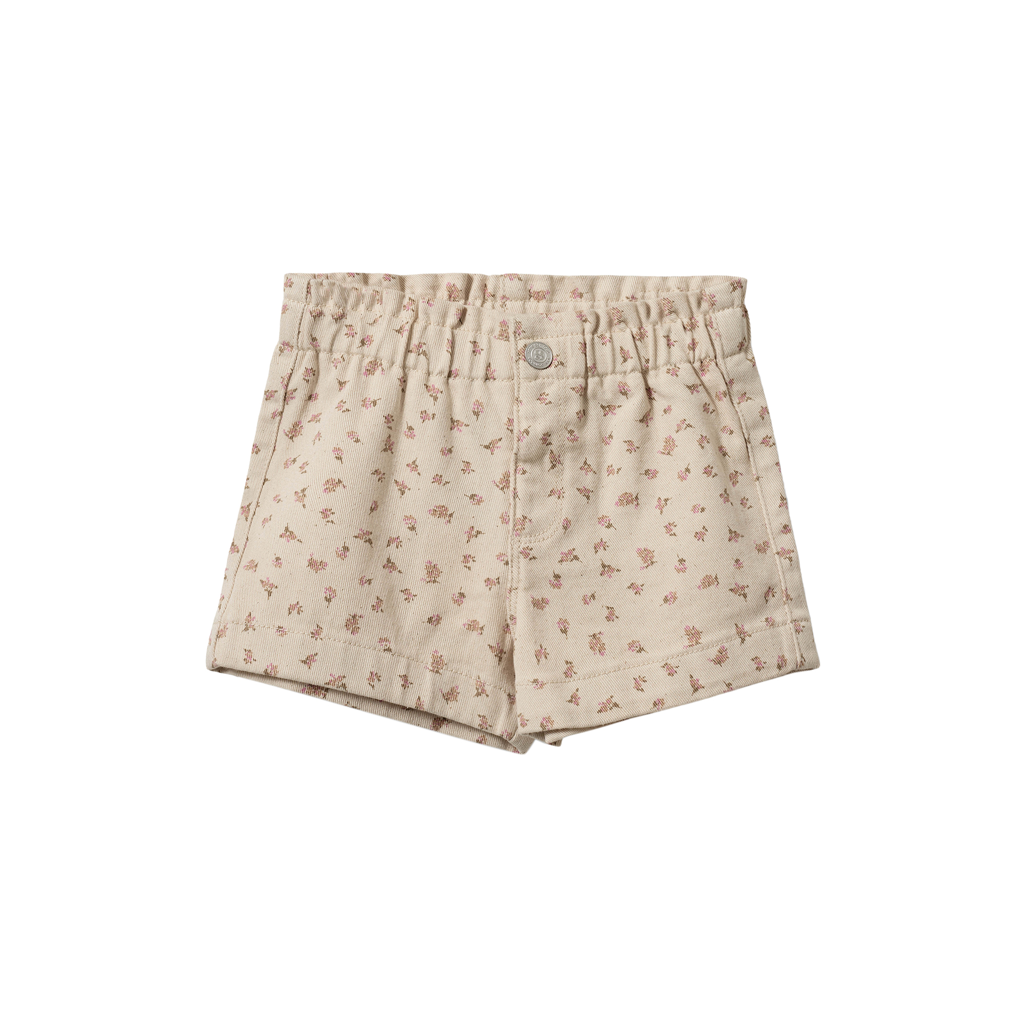 Sofie Schnoor - MaiseKB Shorts, off white w aop - Str. 116