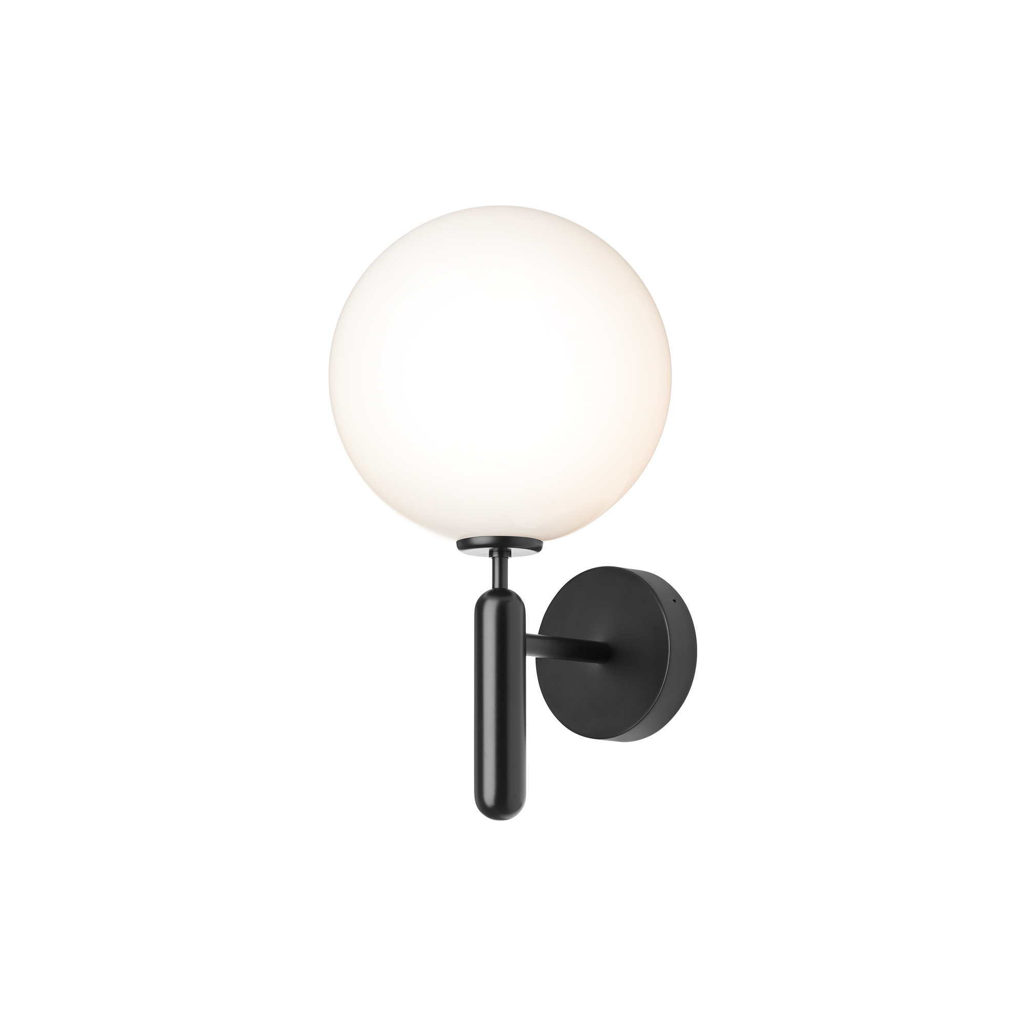 Nuura - Miira Outdoor Wall Lamp, black/opal