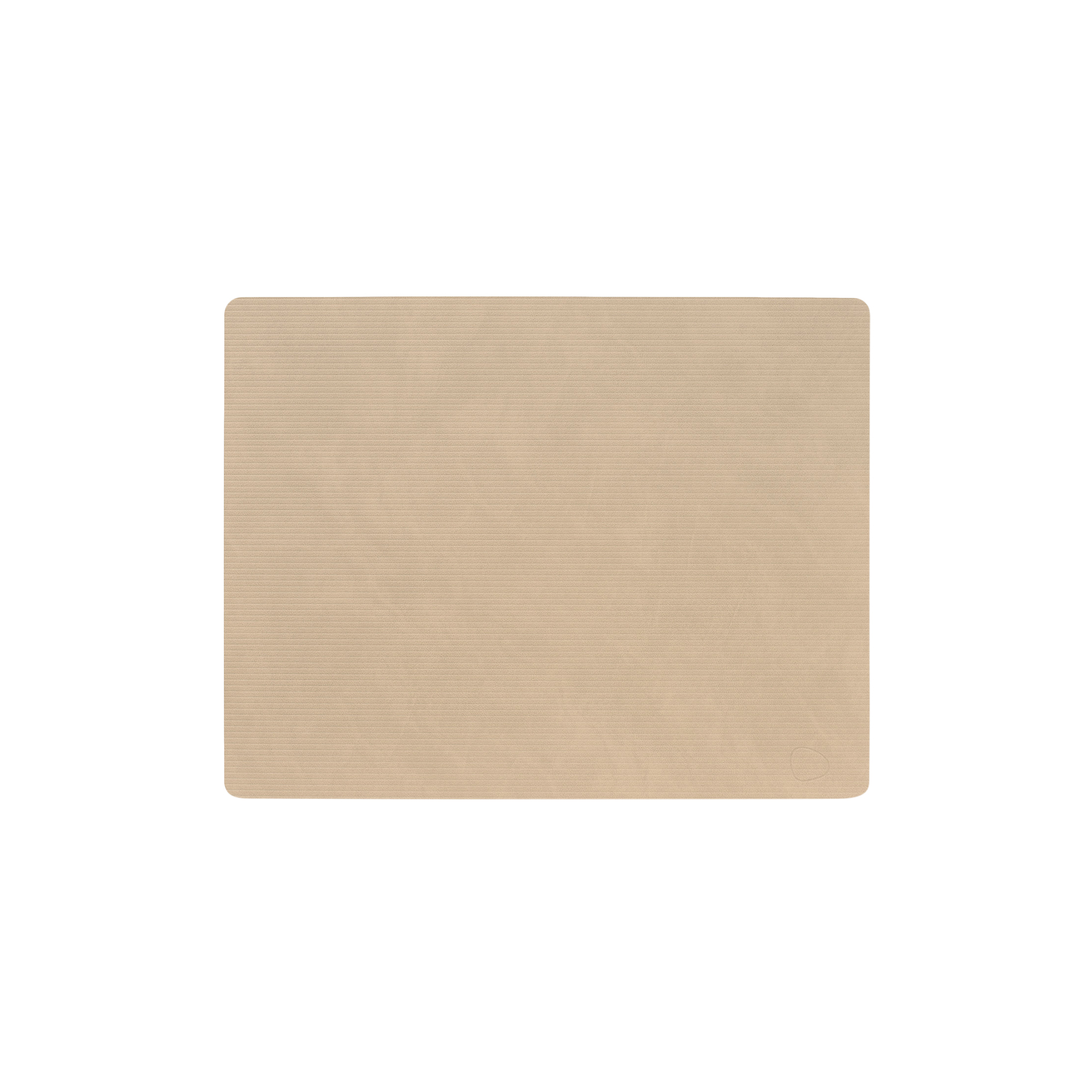 LIND DNA - Corduroy dækkeserviet Square L, sand