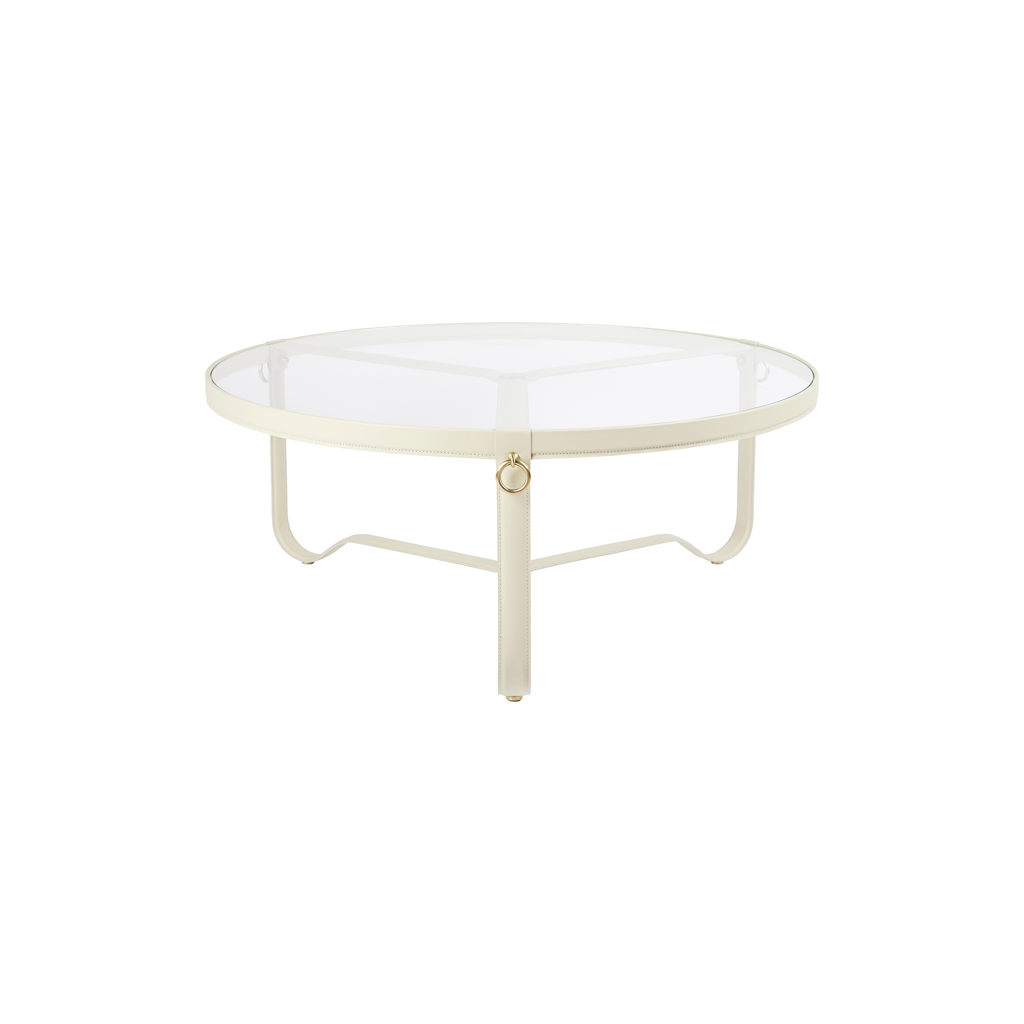 GUBI - Adnet Coffee Circular Table, cream - Ø100 cm