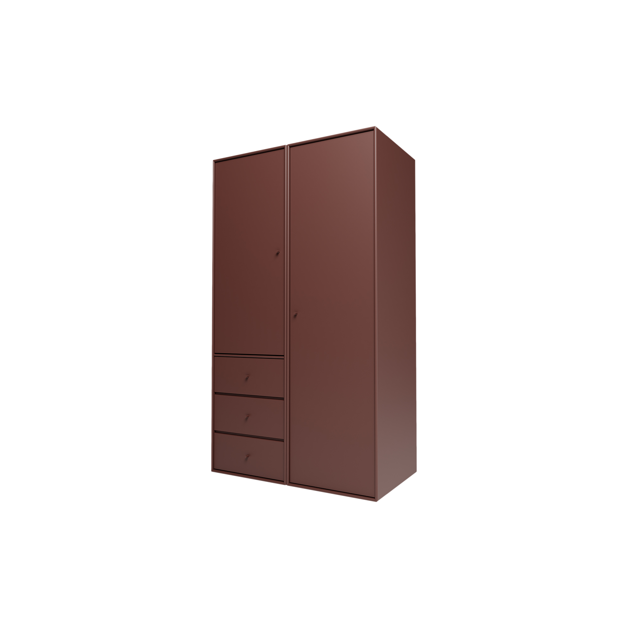 Montana Furniture - Montana Wardrobe ATTIRE III, 155 masala
