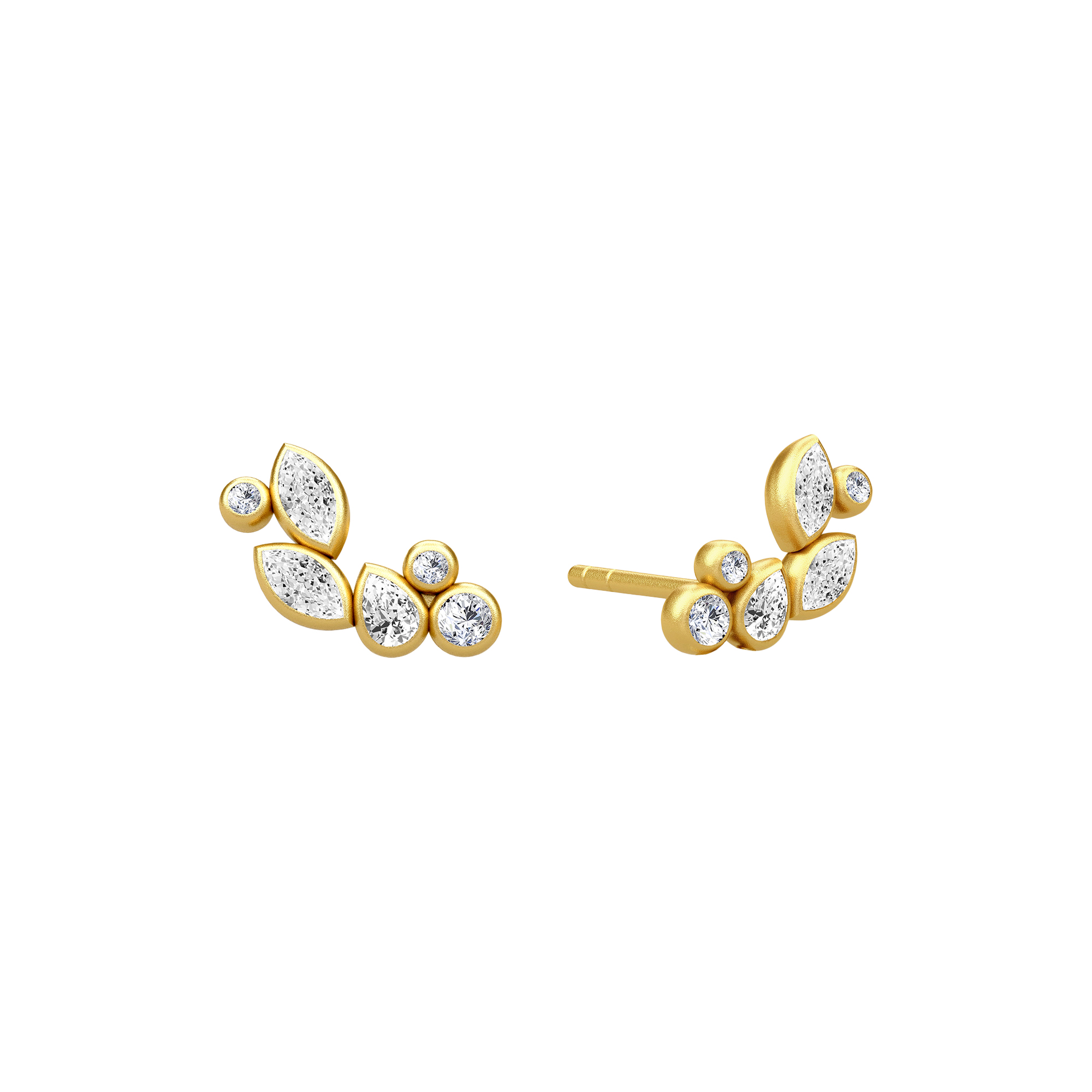 Julie Sandlau - Treasure Earstuds, gold