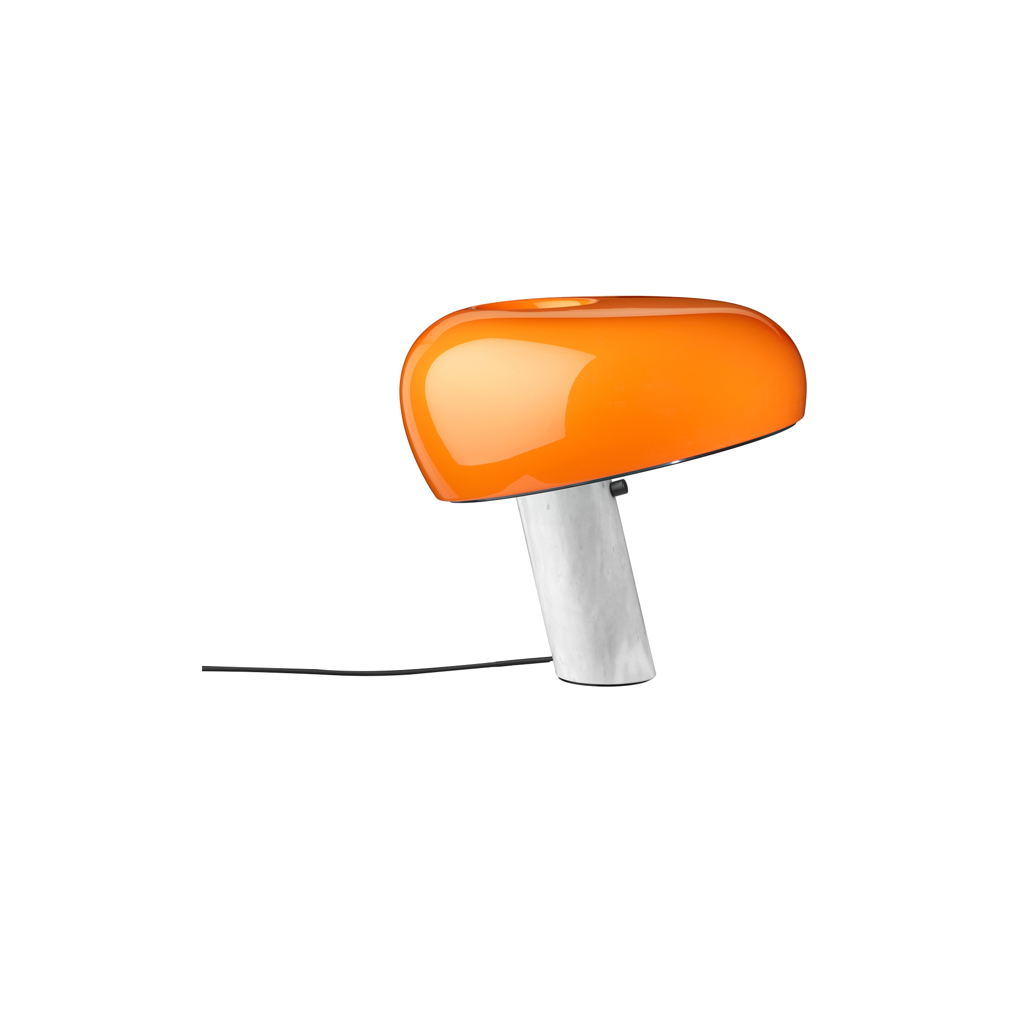 Flos - Snoopy bordlampe, orange - H: 36,9 x B: 39,4 cm.