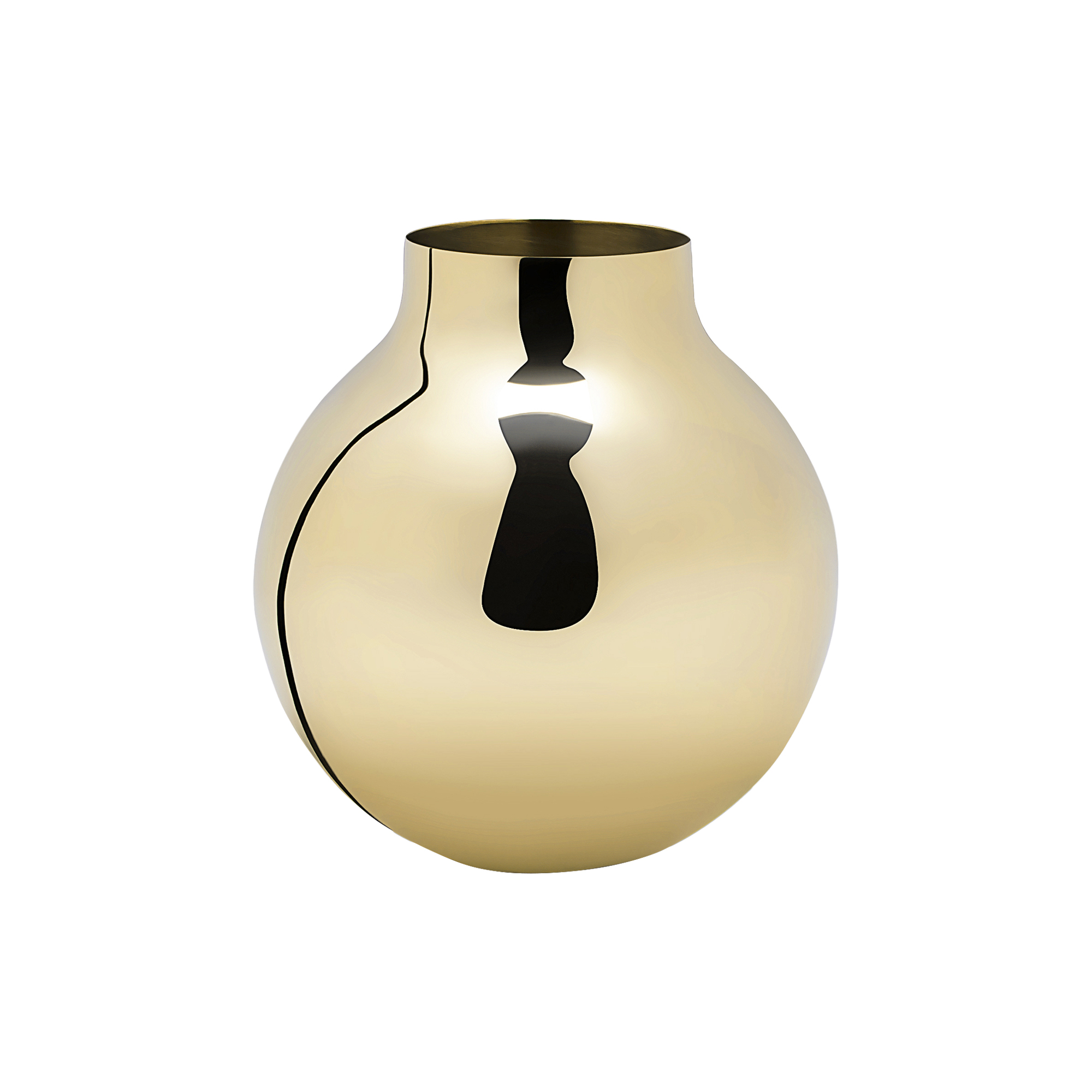 Skultuna - BOULE Vase, messing - Large