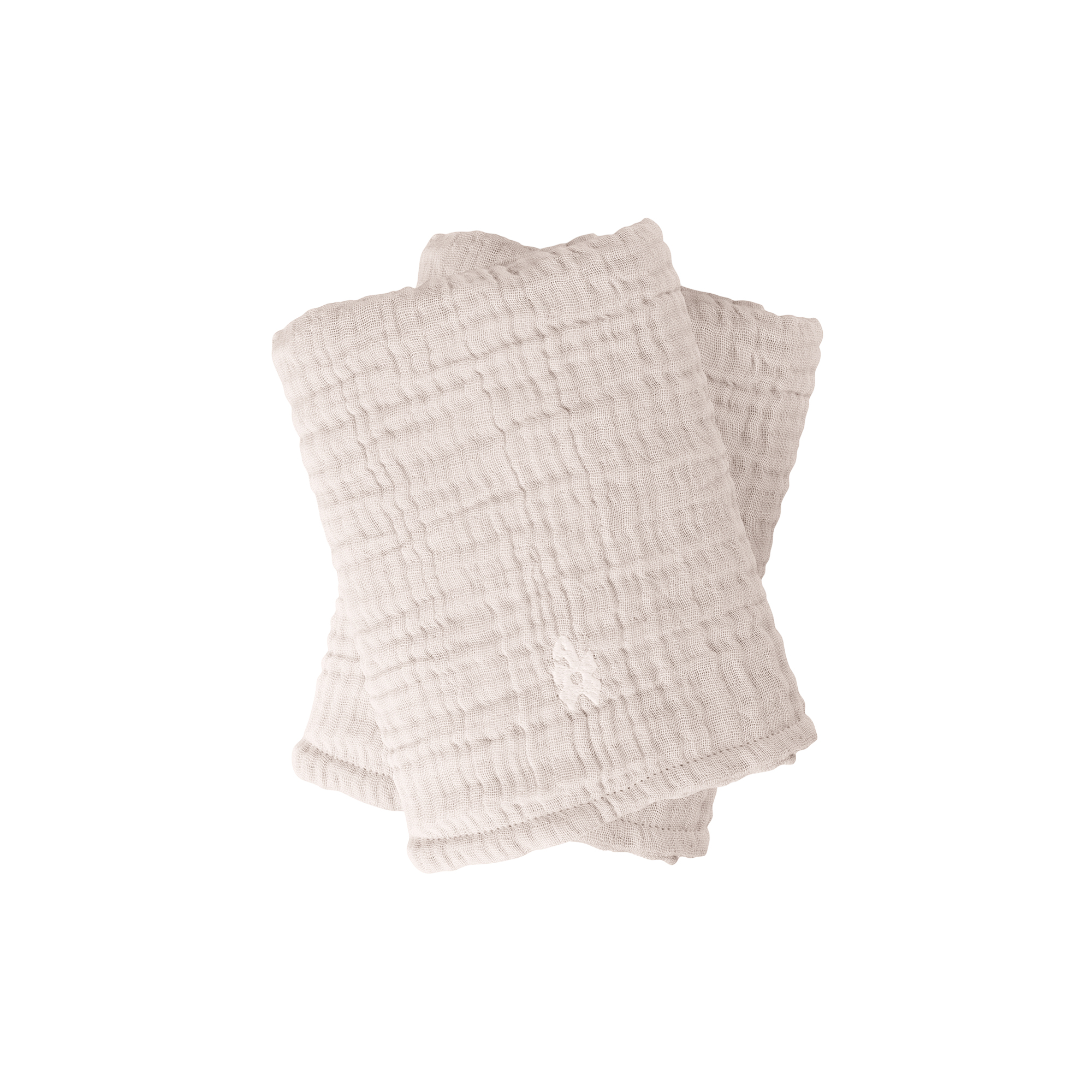 Sebra - Pusleunderlag muslin, rose
