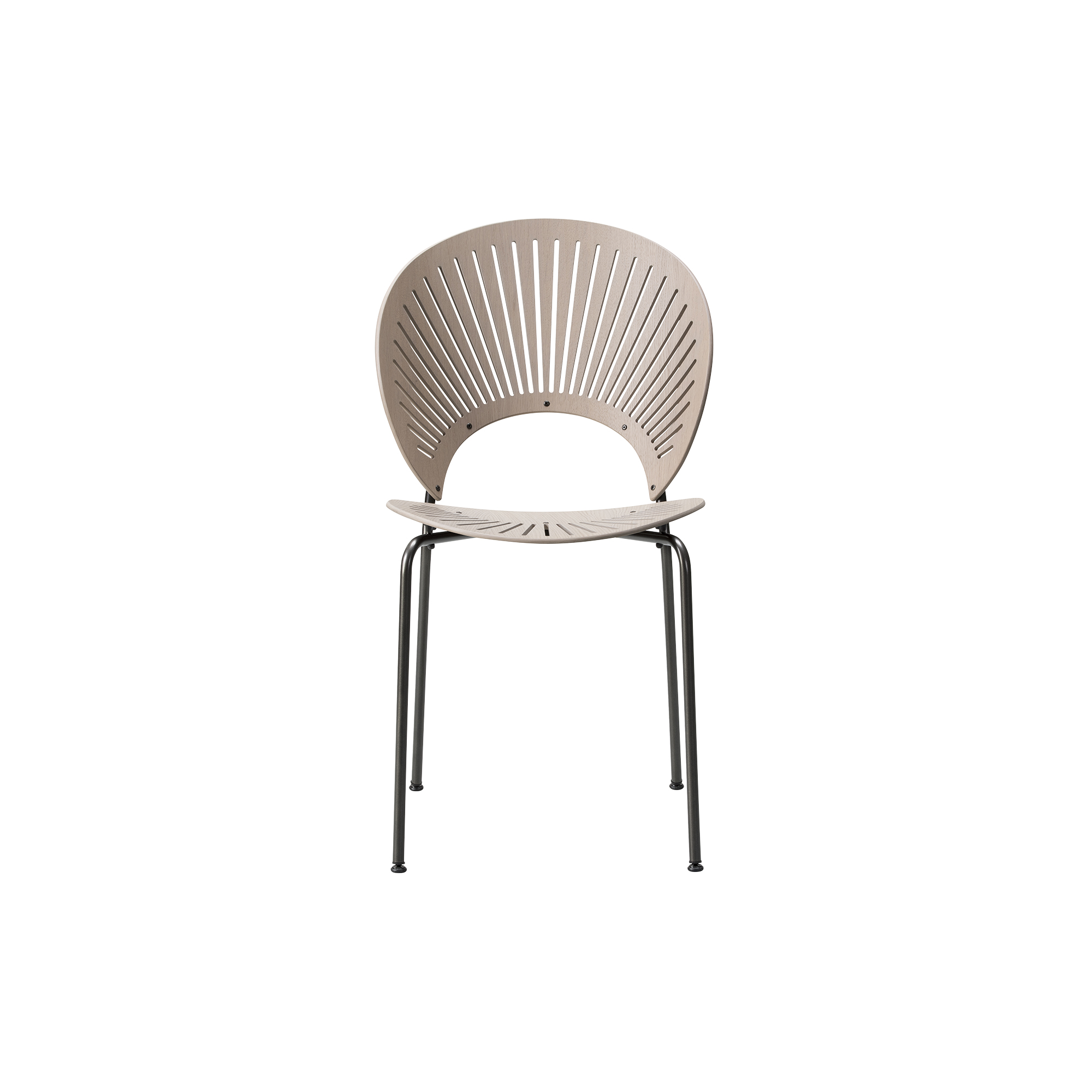 Fredericia Furniture - 3398 Trinidad stol, light grey/flint
