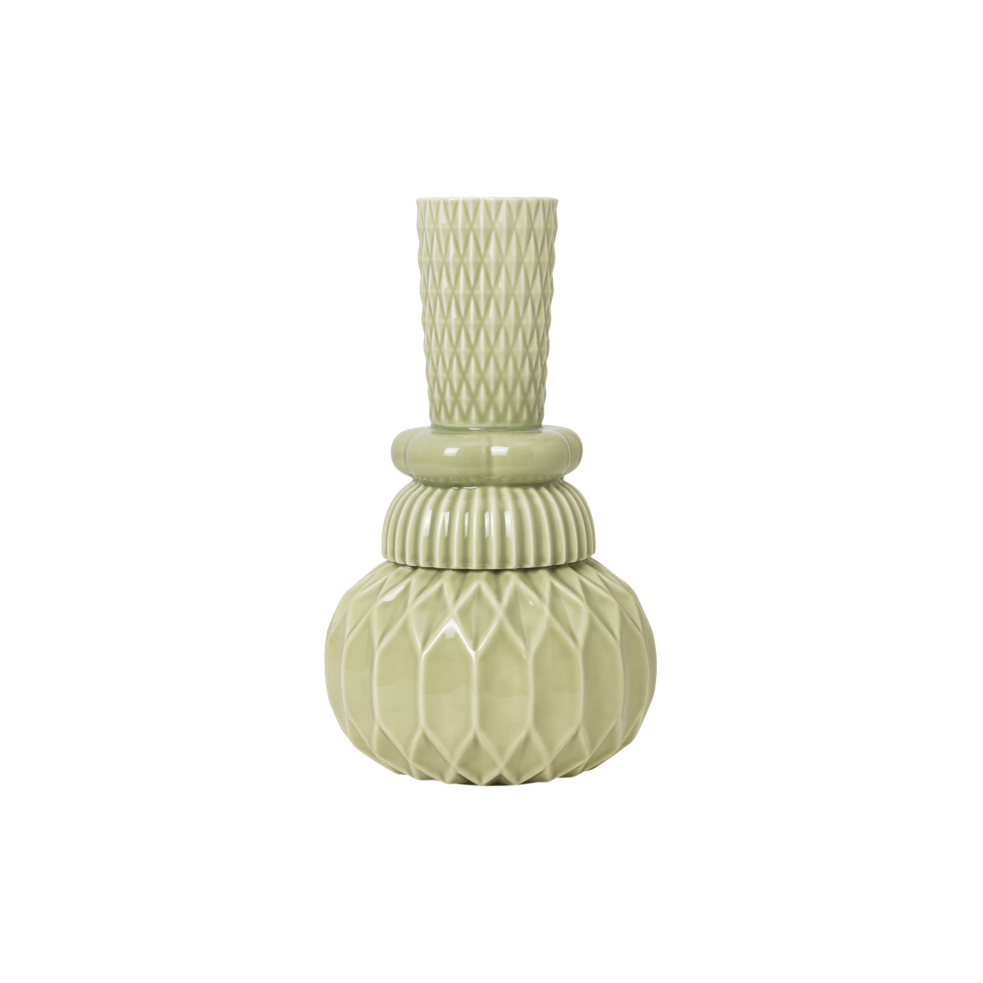 Dottir Nordic Design - Samsurium Honkadonka vase, wasabi