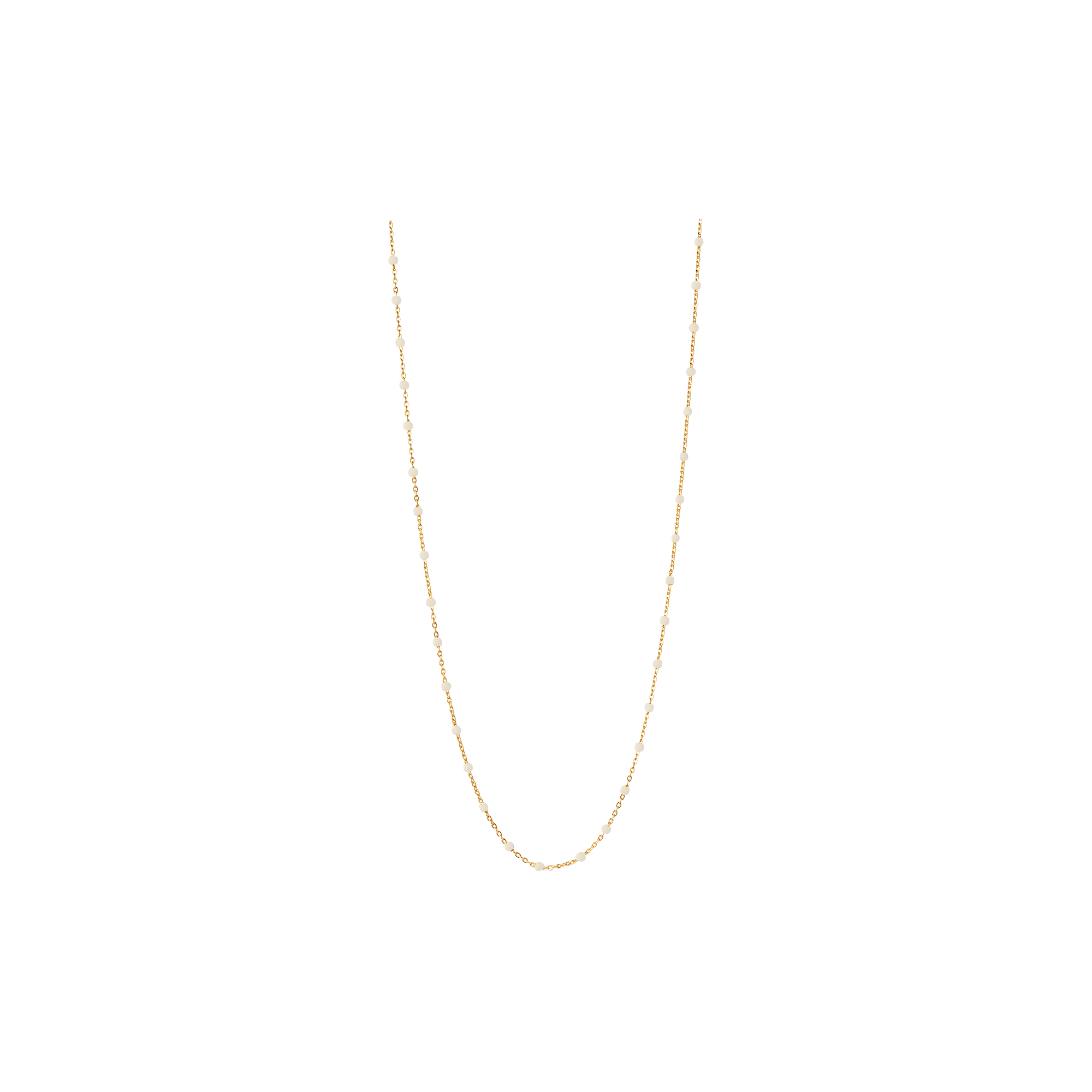 ENAMEL Copenhagen - Lola halskæde, guld/daisy
