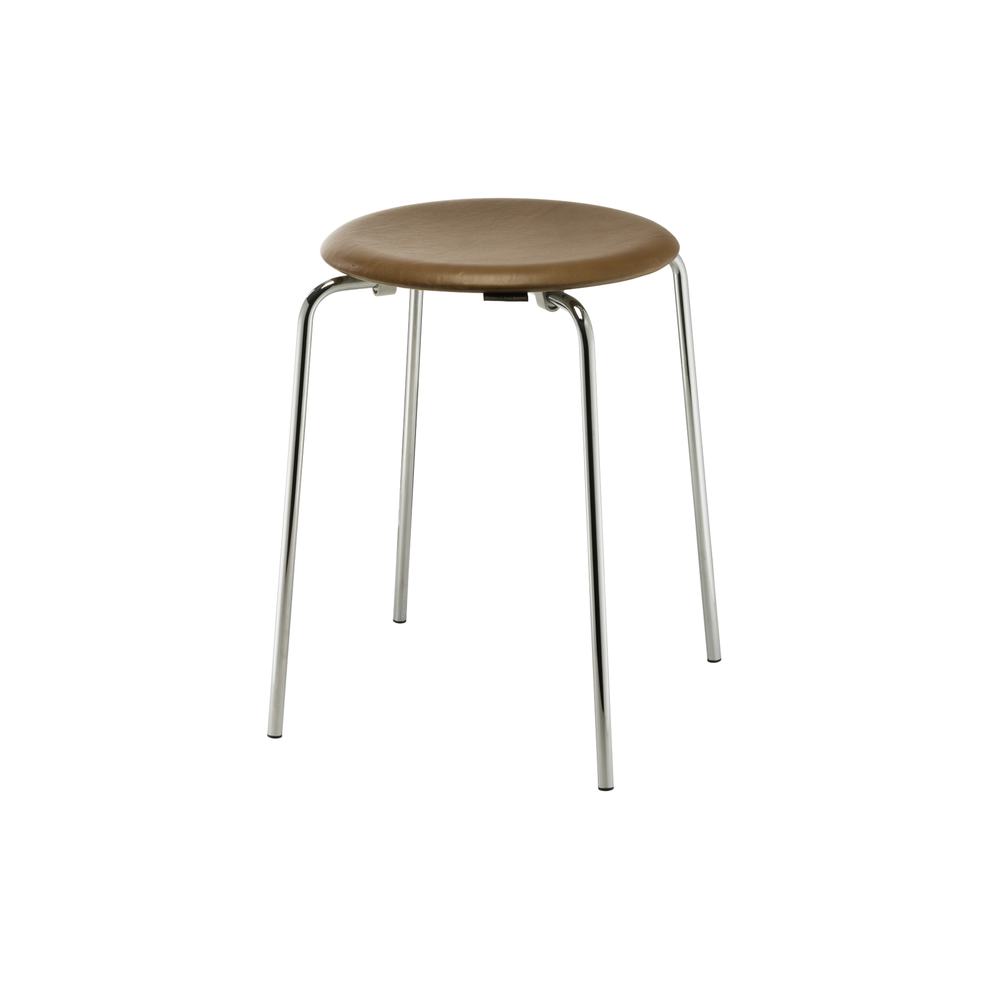 Fritz Hansen - Dot taburet, valnød - H: 44 x Ø 34 cm.