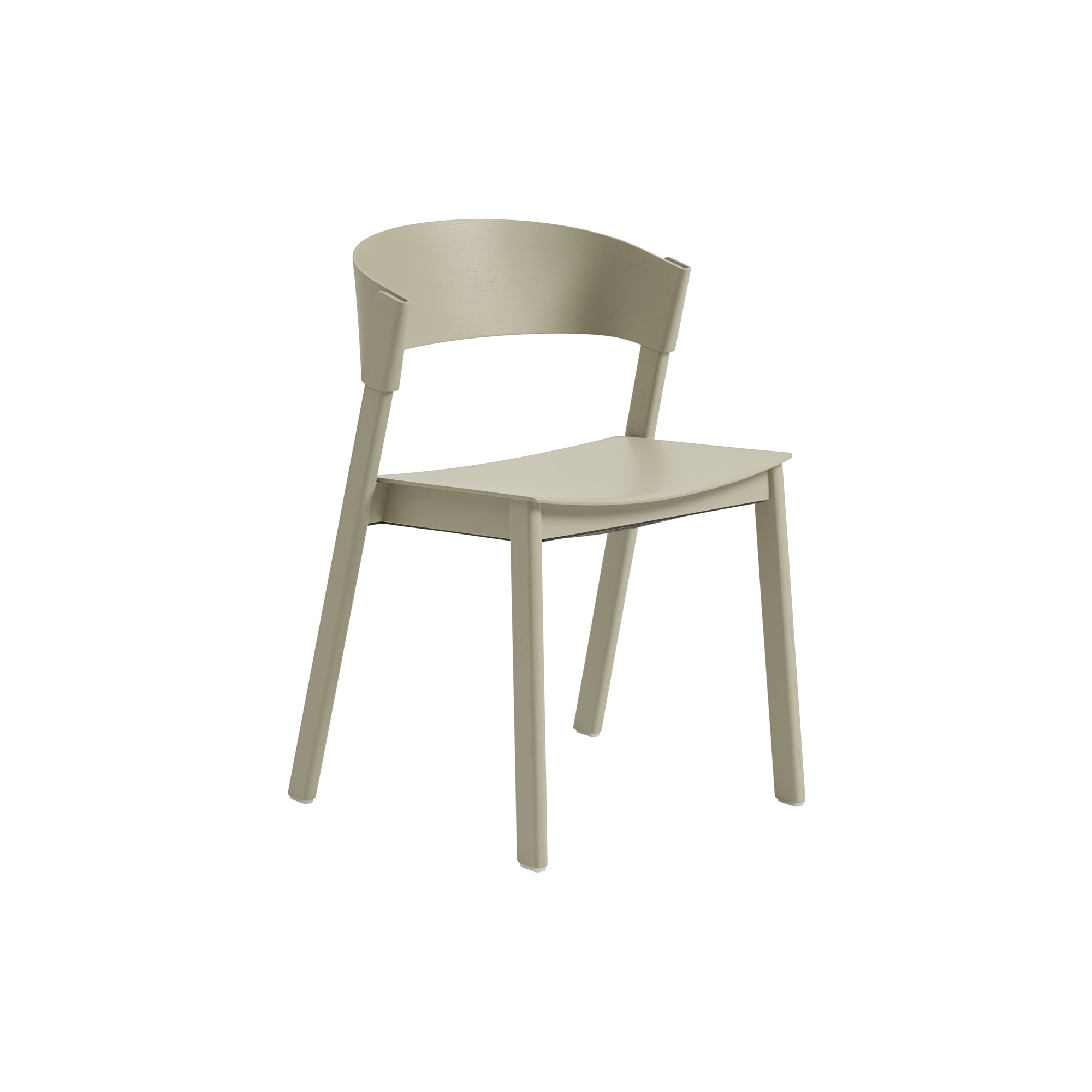 Muuto - Cover Side Chair, dark beige