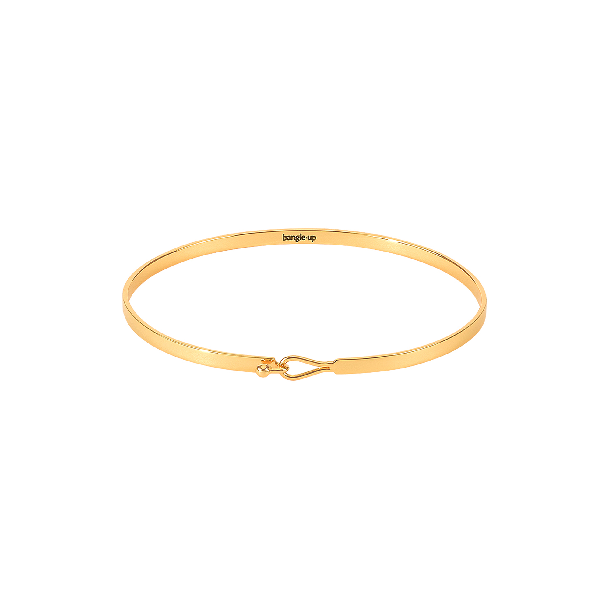bangle up - LILY Bracelet, light gold - One-size