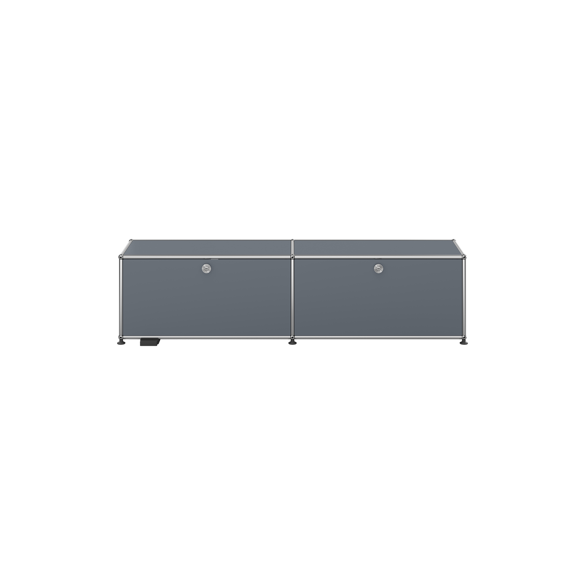 USM Haller - USM Haller | Model M59 | USM Mid-Grey | TV-møbel