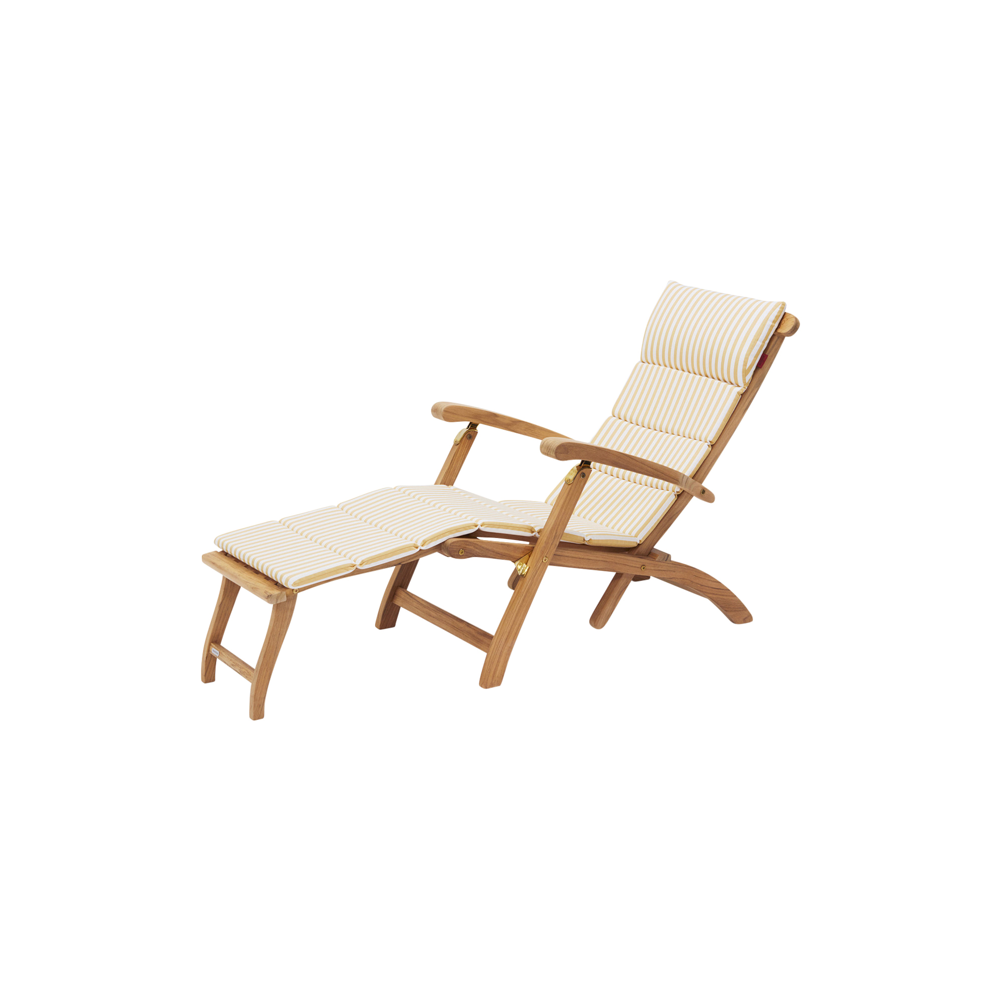 Fritz Hansen - Barriere Deck Chair Cushion, golden yellow stripe