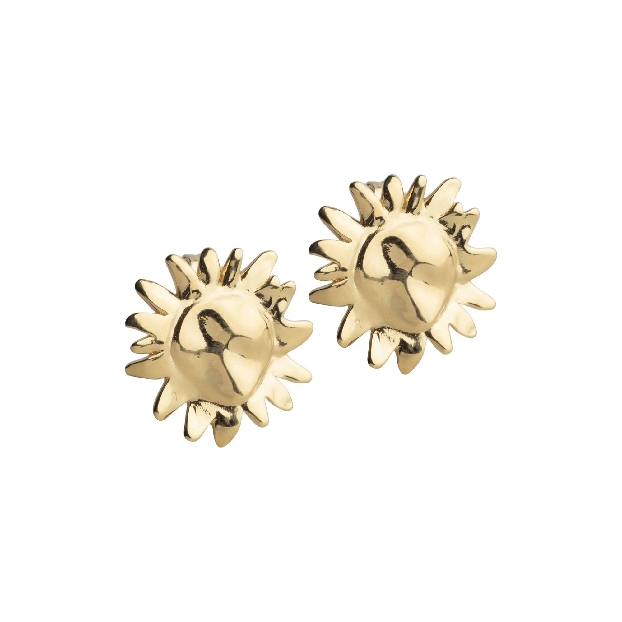 ENAMEL Copenhagen - Sunshine Studs Large, forgyldt - Large