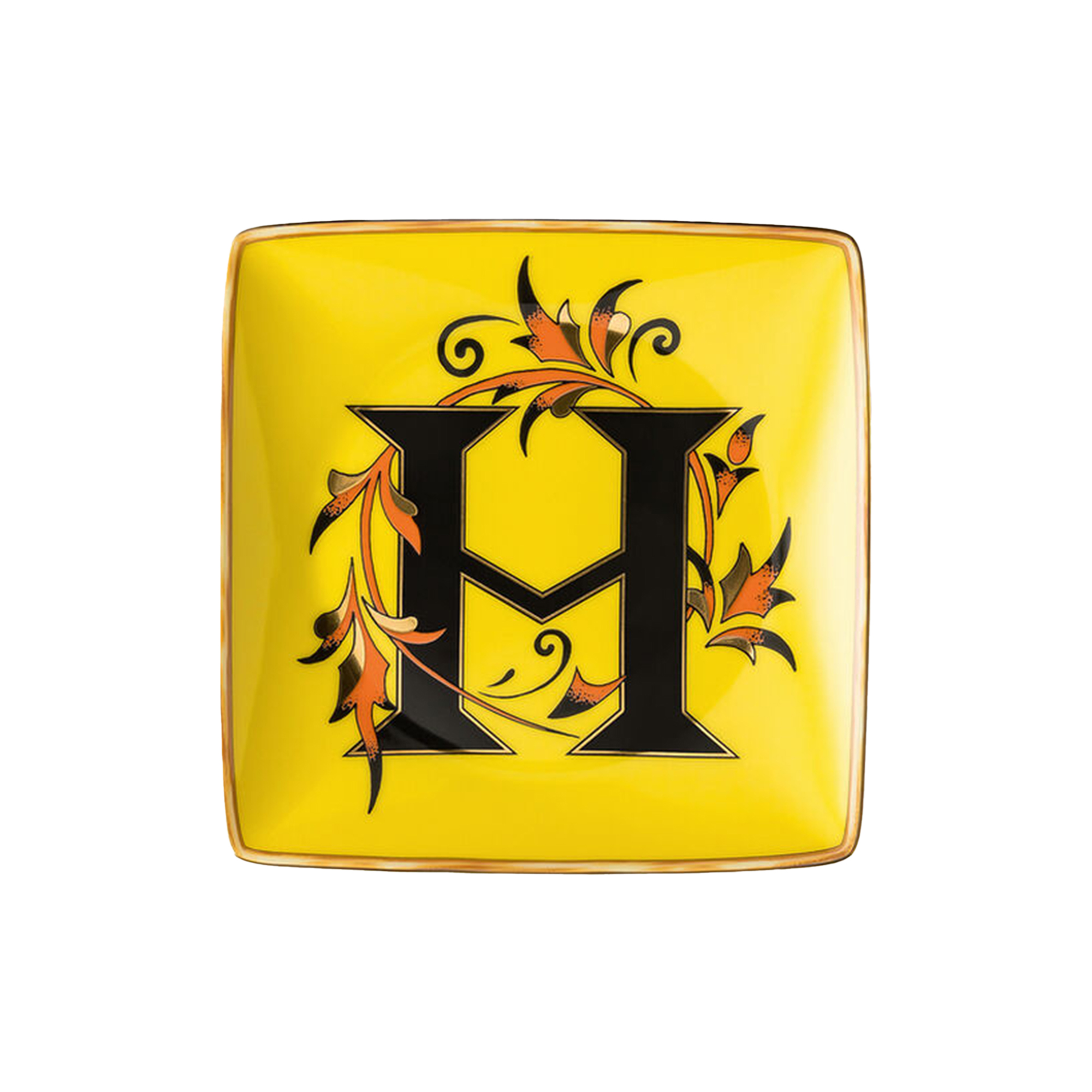Rosenthal x Versace - Versace Alphabet Dish H, Alphabet Collection