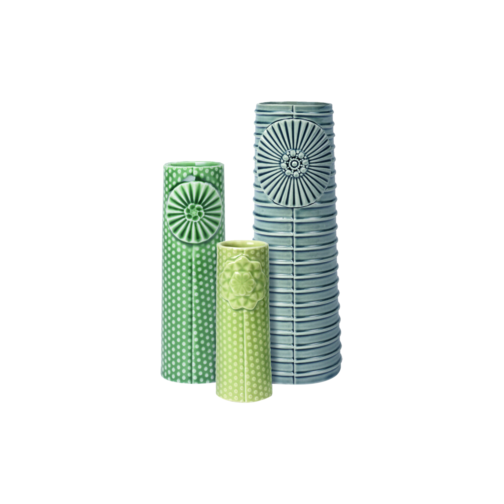 Dottir Nordic Design - Pipanella Flock vasesæt, nordic fjord