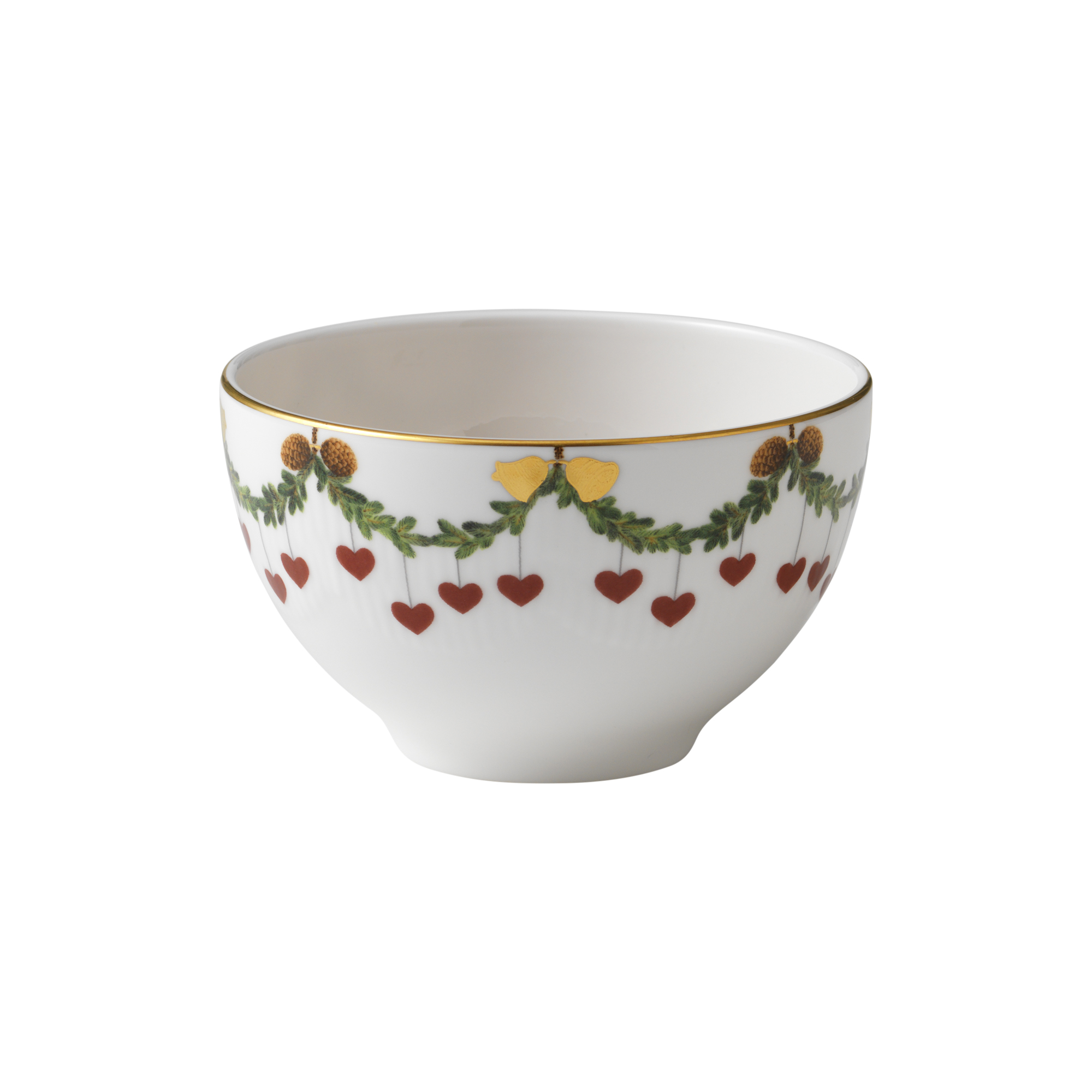 Royal Copenhagen - Stjerne Riflet Jul skål 30 cl