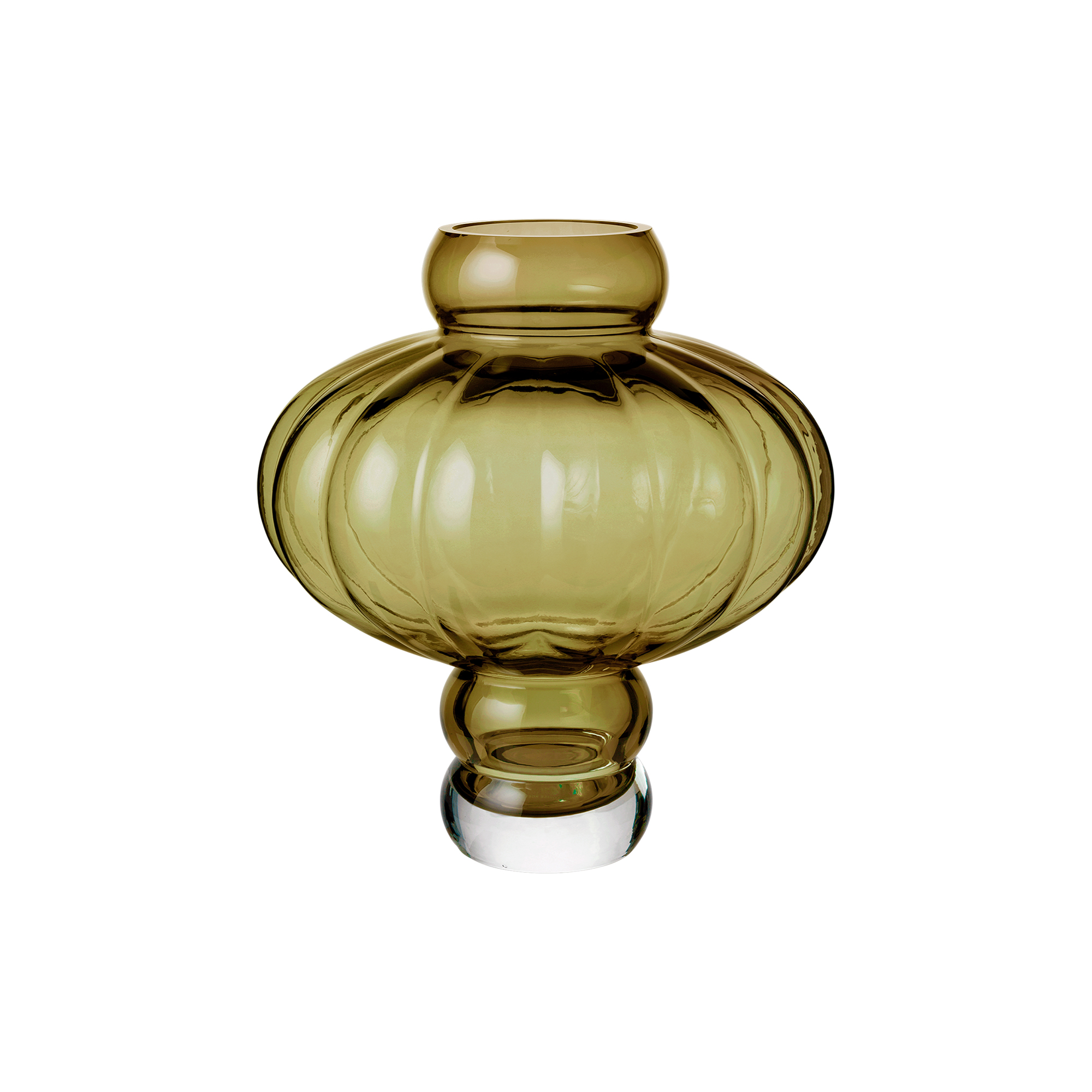Louise Roe - Balloon Vase 08, olive