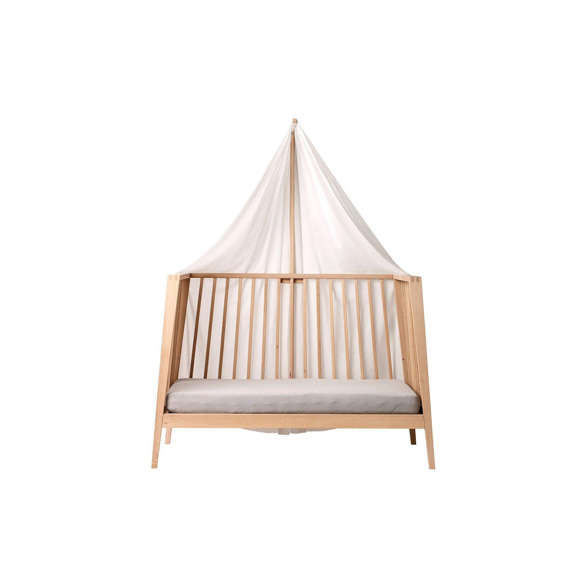 Leander - Himmel til Leander Linea og Luna babyseng, white