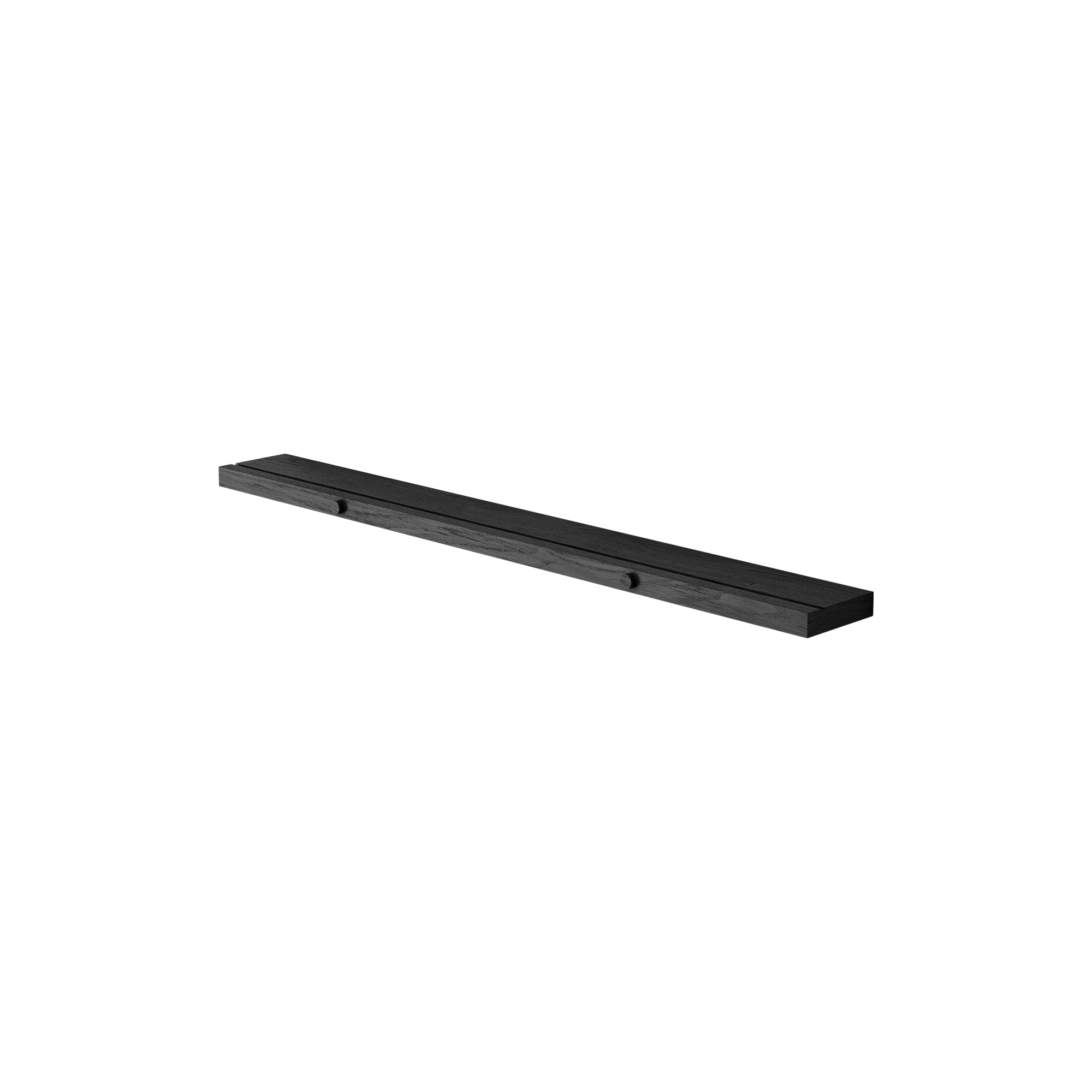 MOEBE - Gallery Shelf, black - B70 cm