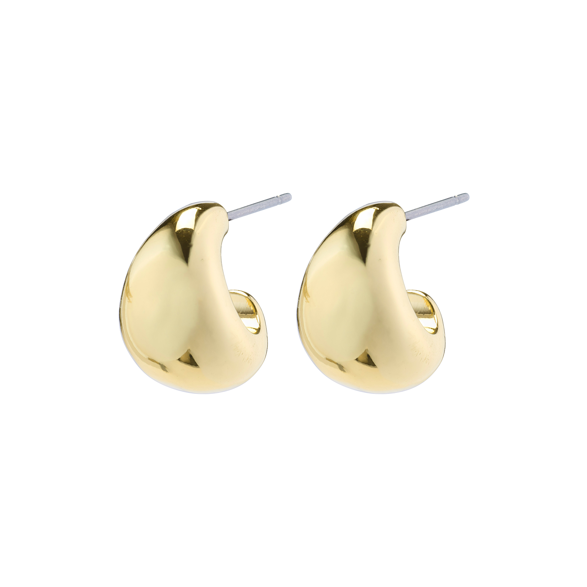 Pilgrim - ALEXANE Chunky Mini Øreringe, gold plated