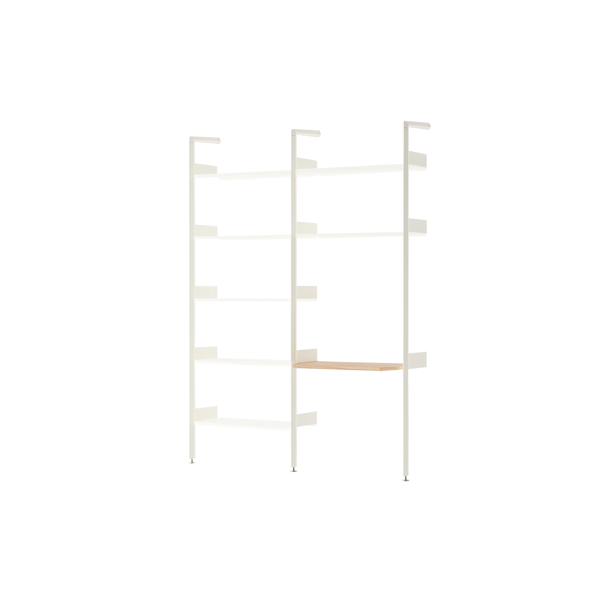 &Tradition - Rombe IF1 & IF5 Shelving System Configuration B, alabaster