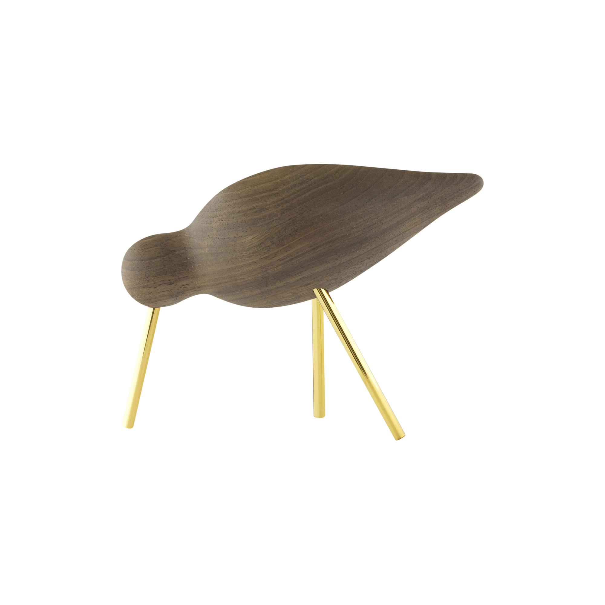 Normann Copenhagen - Shorebird, walnut/brass - Medium