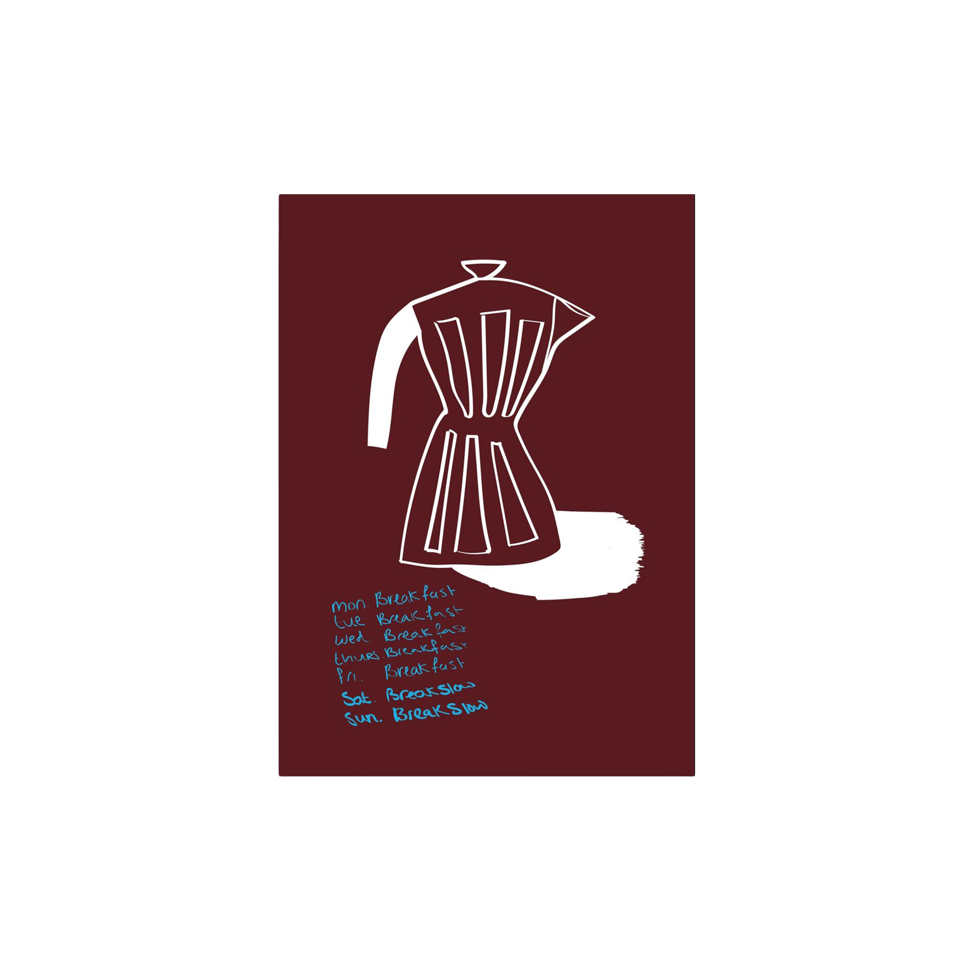 Poster & Frame - BreakSlow Coffee - A4