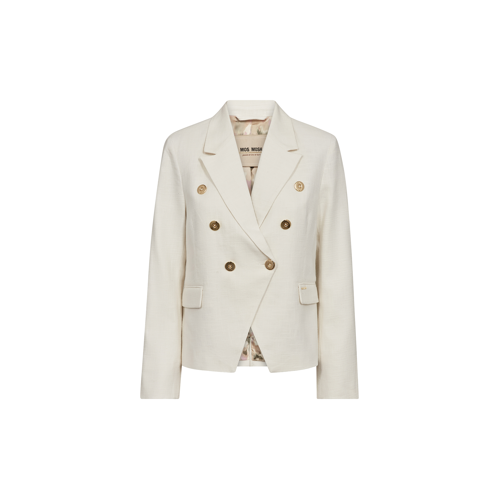MOS MOSH - MMBelize Ramie Blazer, ecru - Str. 42