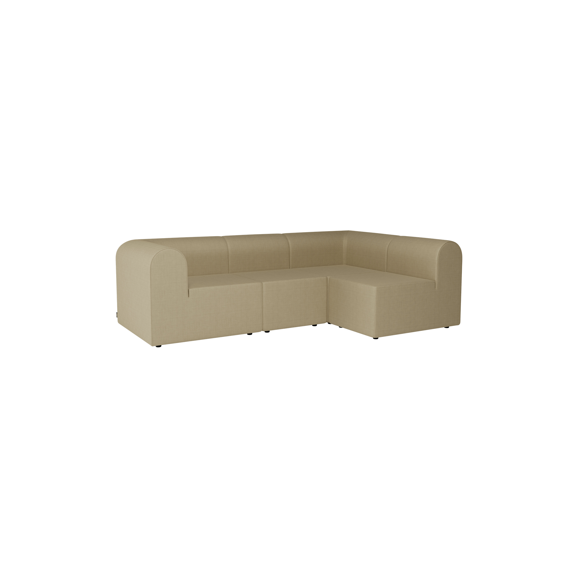 Montana Furniture - Paradigm 4-personers hjørnesofa, Technicolour 0210