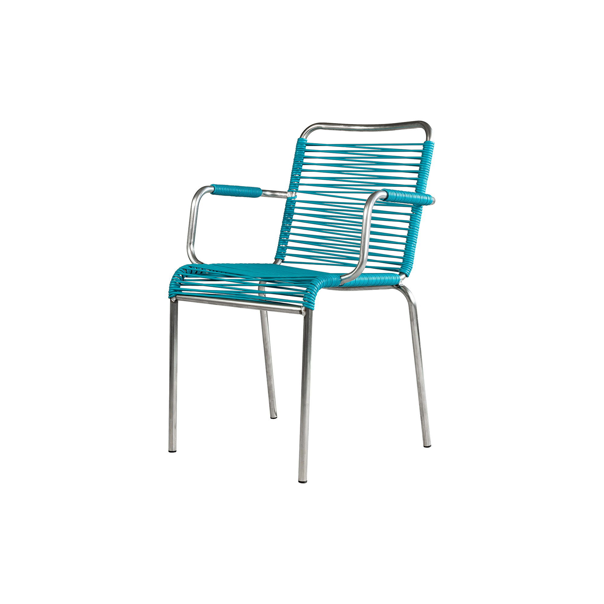 FIAM - Mya Outdoor Chair with Armrests, turquo