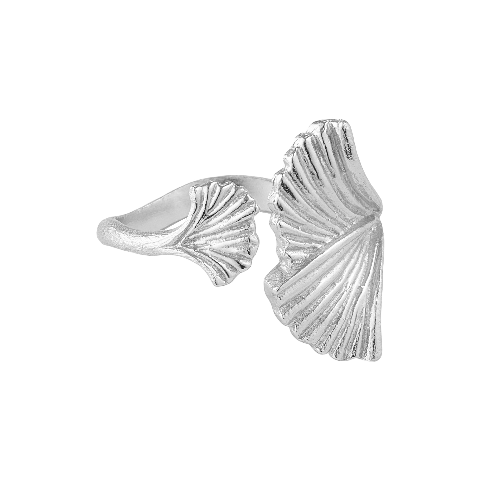 Pure by Nat - Ring, sølv - adjustable