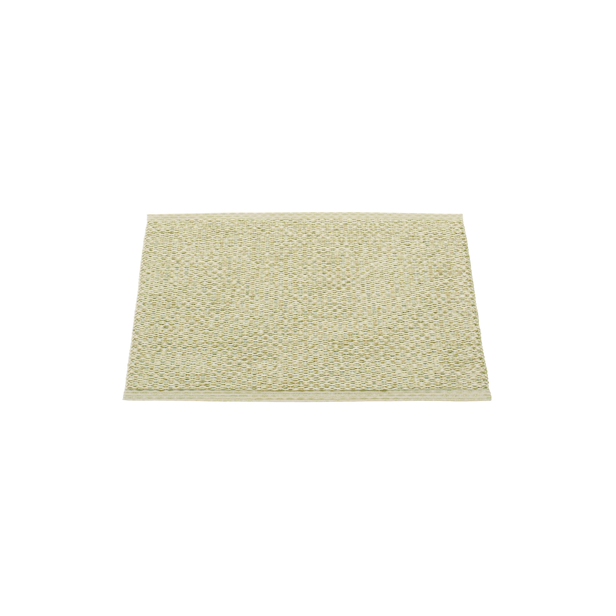 Pappelina - Svea gulvløber, olive metallic/seagrass - 70x50 cm