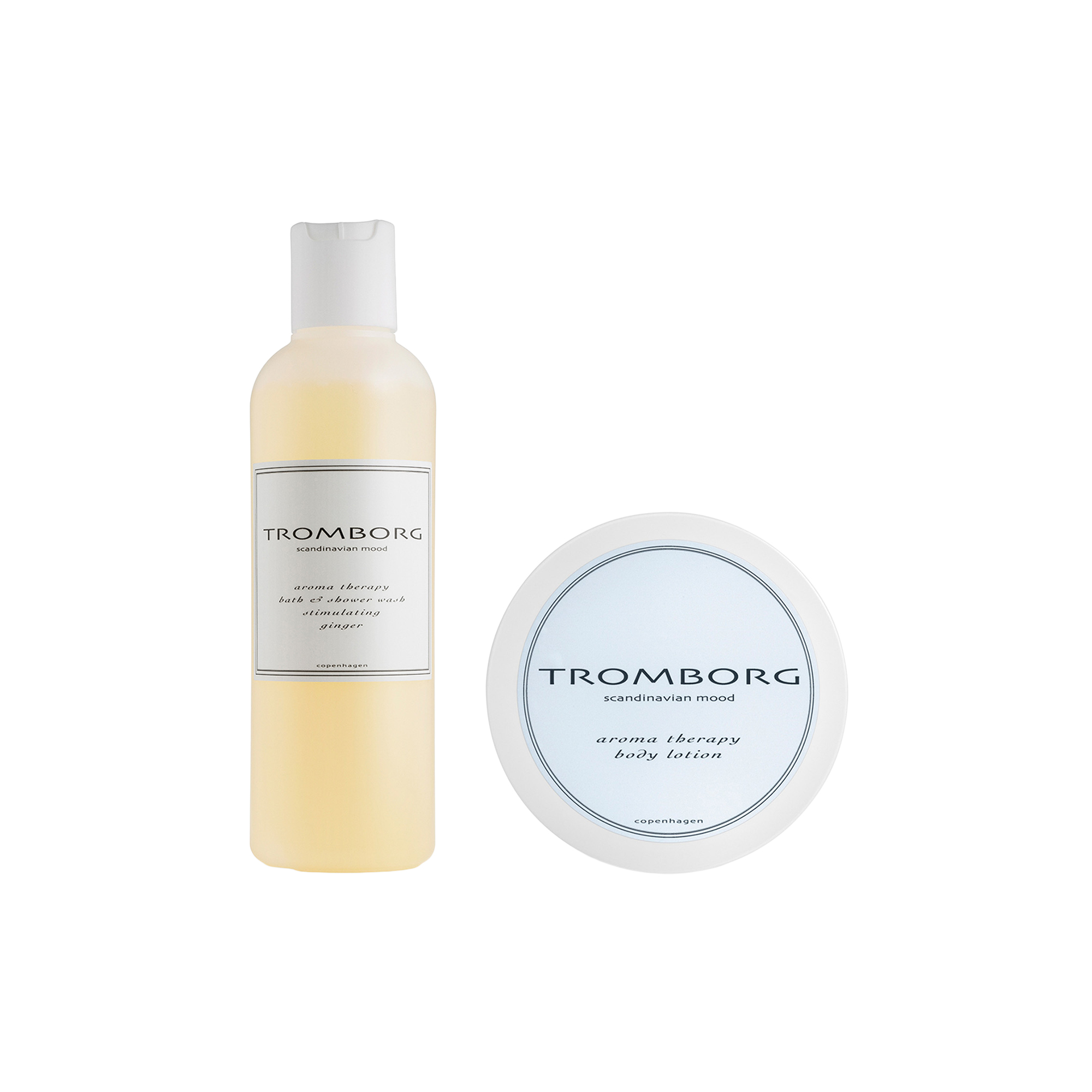Tromborg - Aroma Therapy Body Lotion Bath & Shower Wash Ginger | Gavesæt