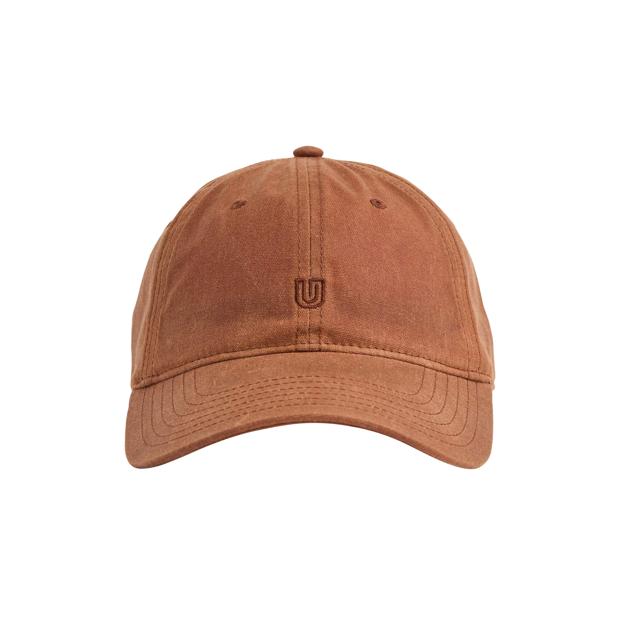 UPFRONT - CASTOR Urd Dad Cap, cognac - One-size