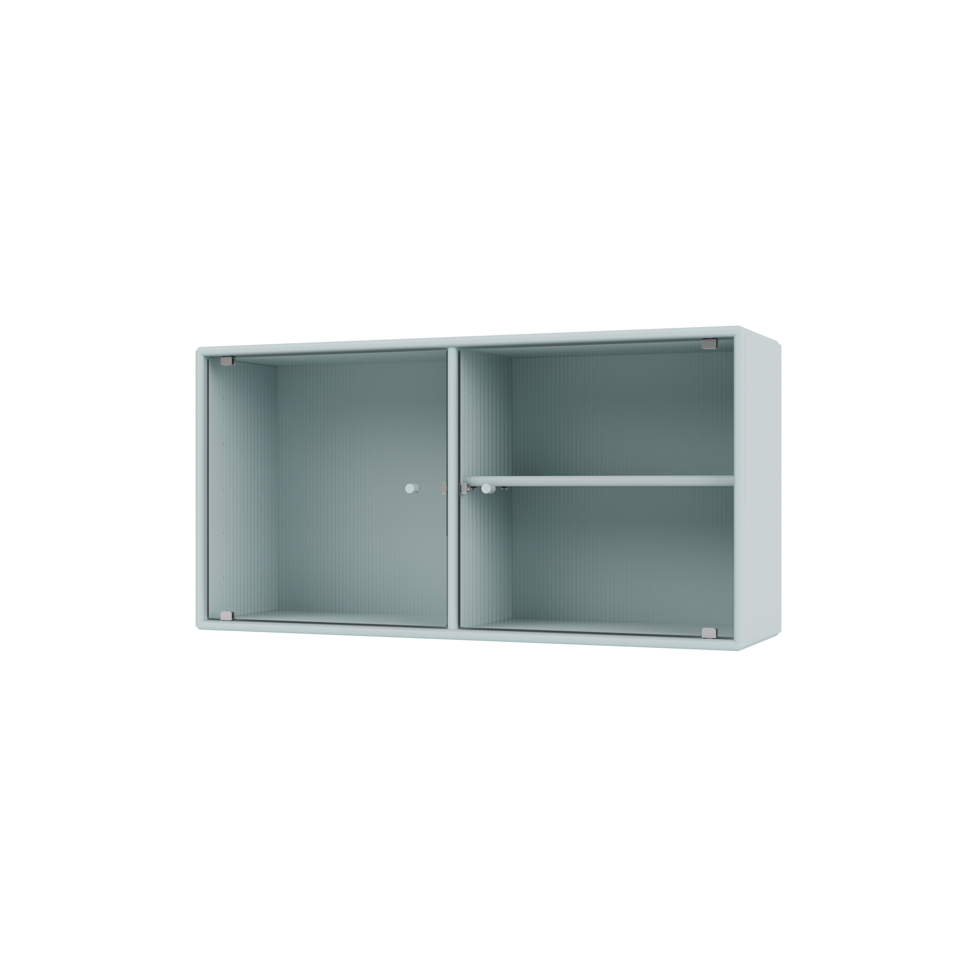 Montana Furniture - RIPPLE I vitrineskab, 148 flint