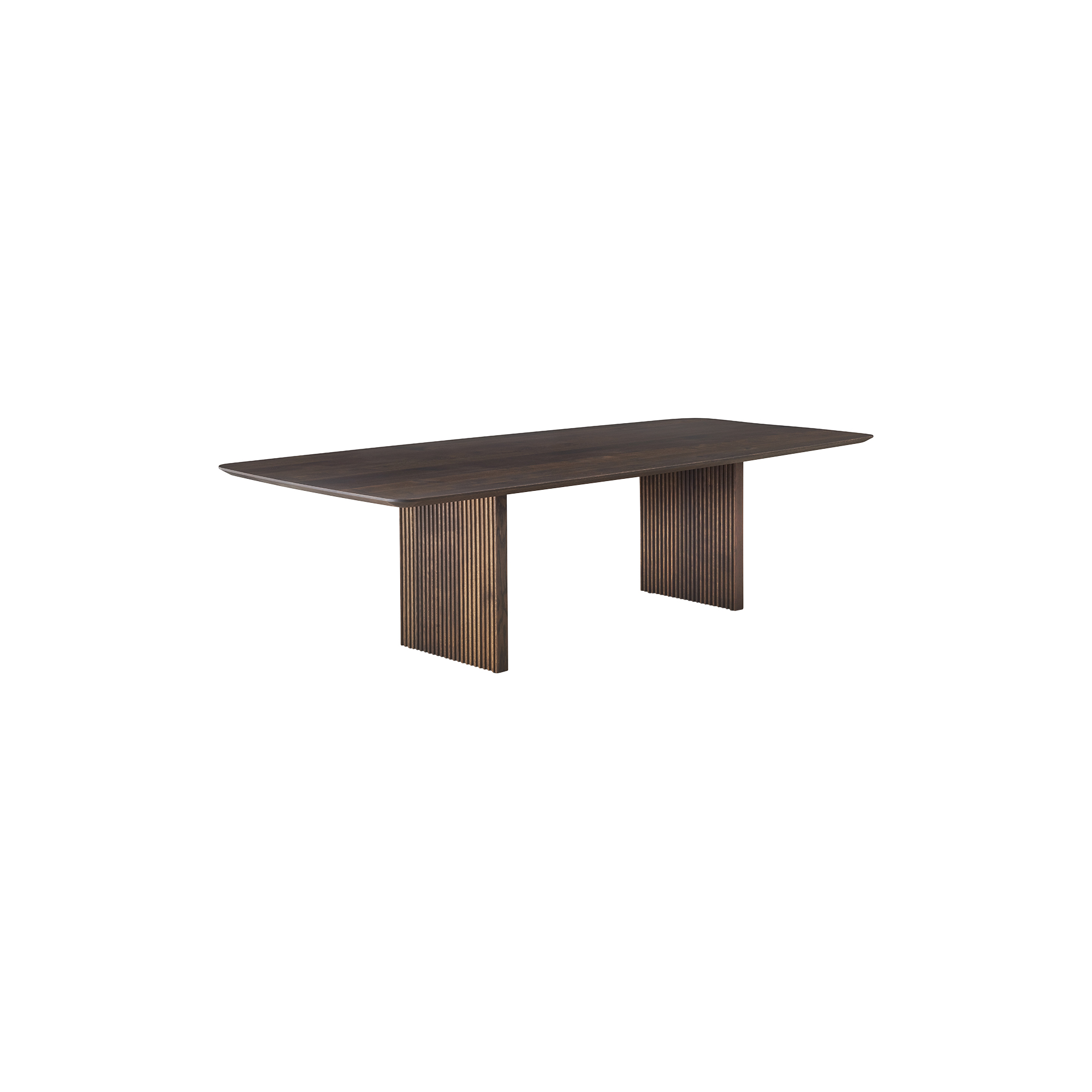 DK3 - TEN TABLE, smoked oak - H74xL240xB105 cm