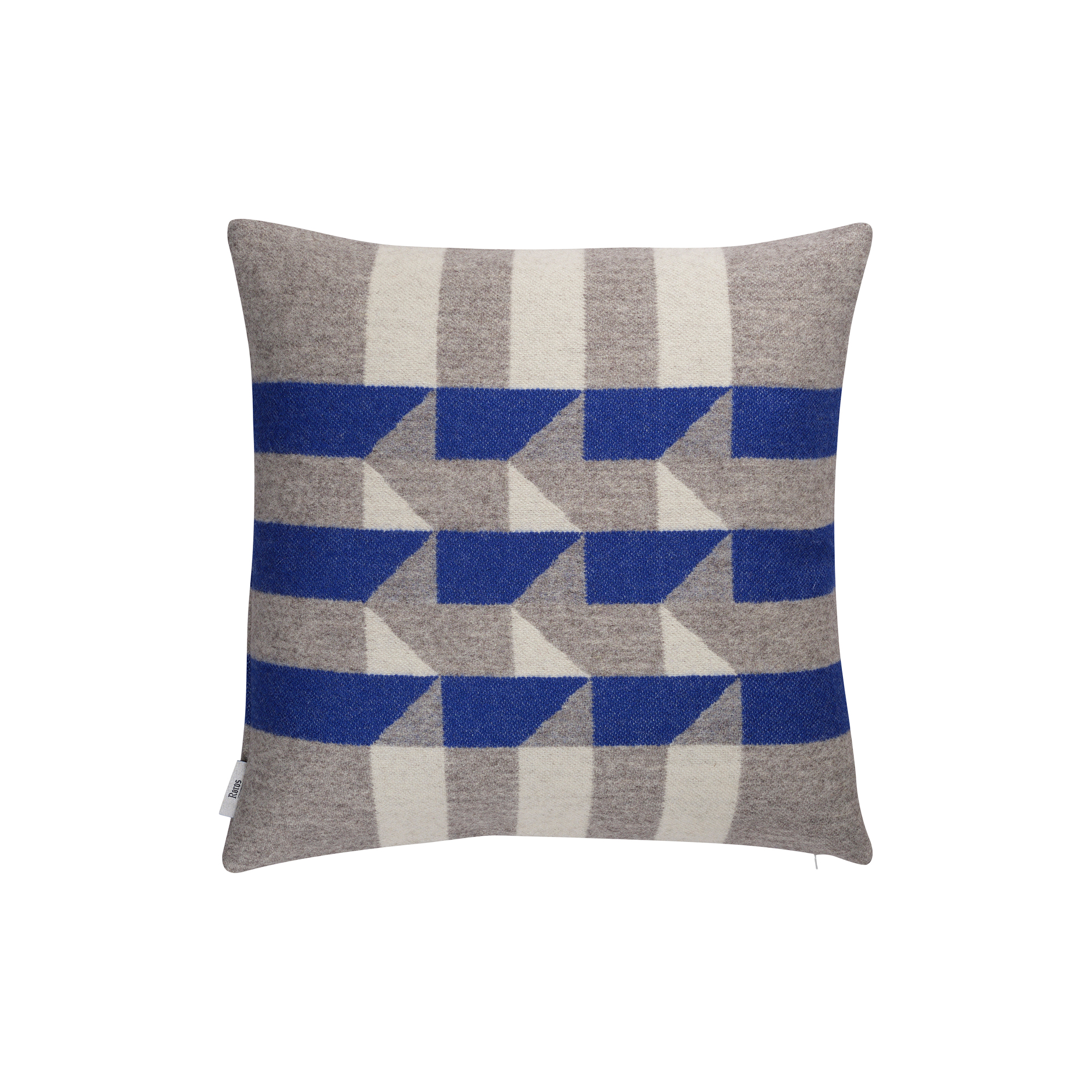 Røros Tweed - KVAM Cushion, blue