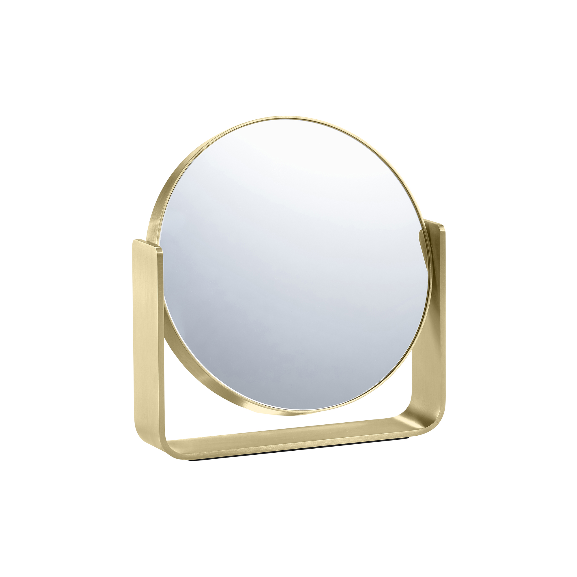 Zone Denmark - Ume bordspejl m. 5 x forstørrelse, brass