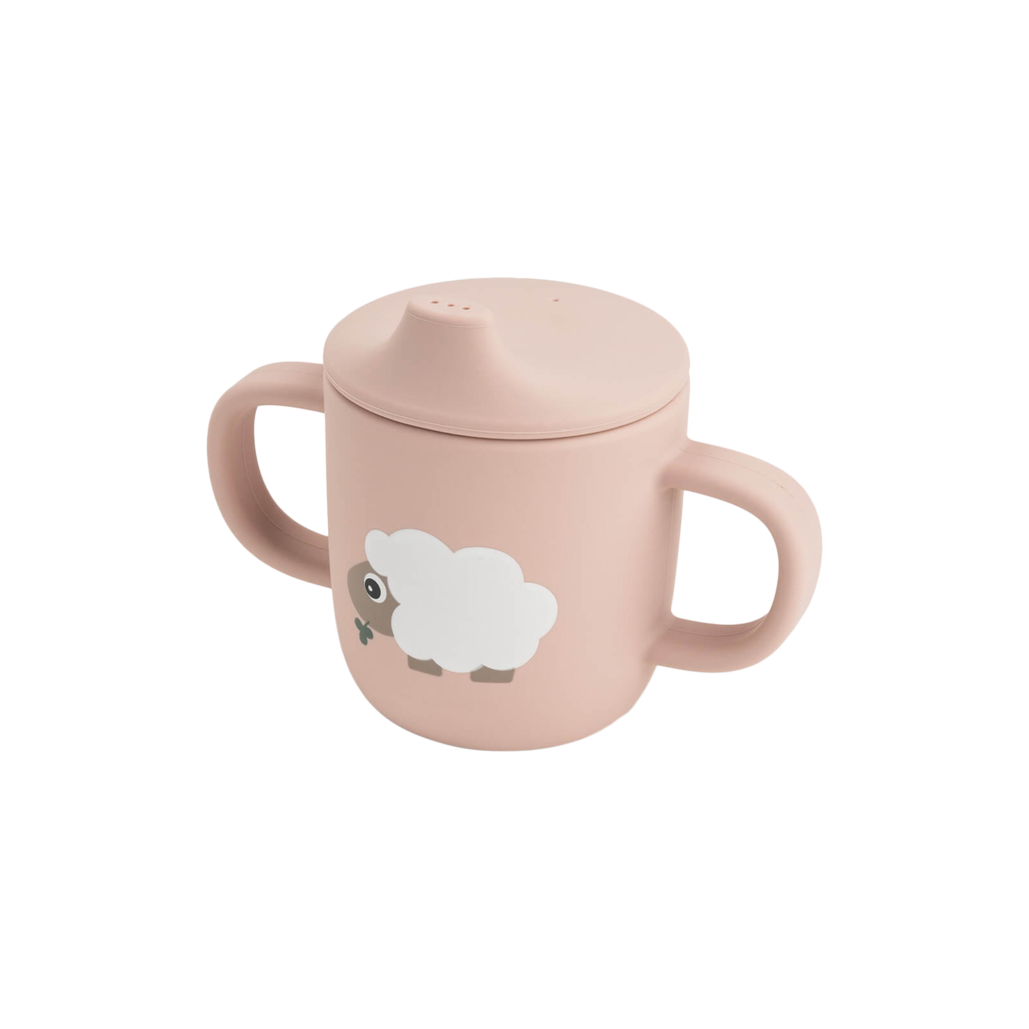 Done by Deer - Tiny farm silikone tudkop 2 hanke, powder