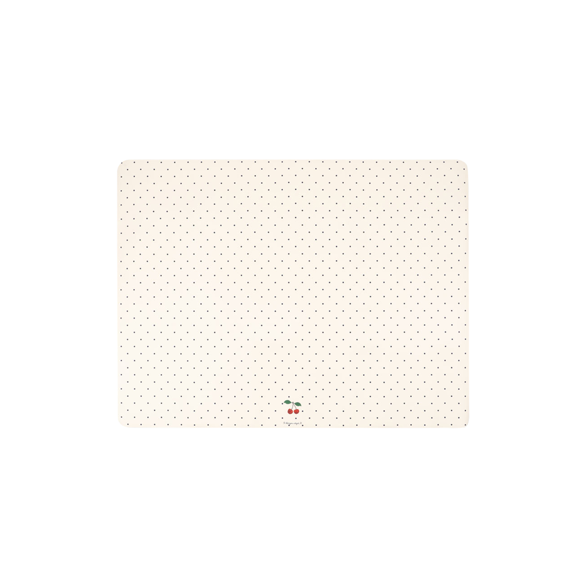 Konges Sløjd - Floor Mat, navy dots